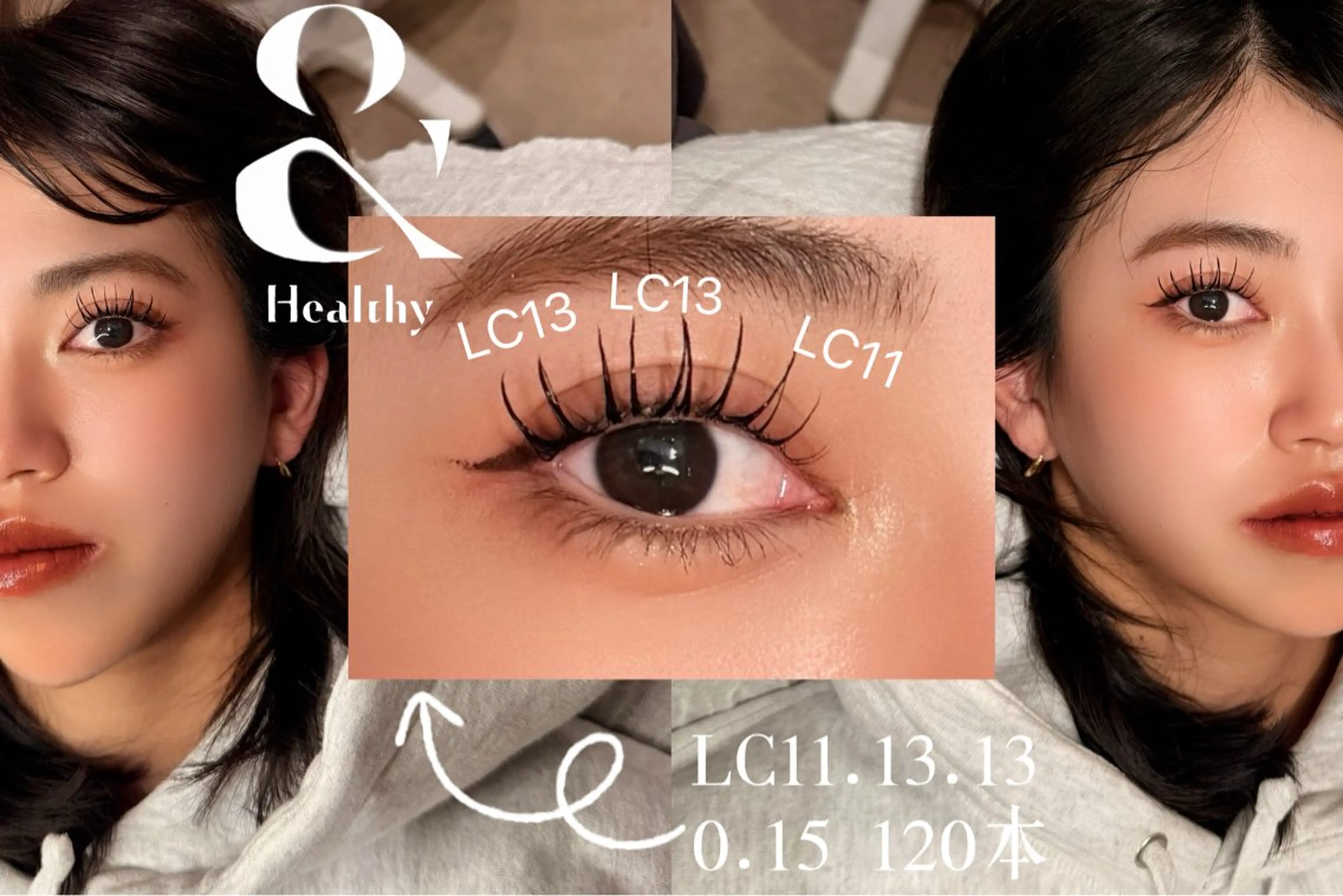 マツエク・マツパ マツエク Allene 心斎橋堀江店のマツエク・マツパデザイン