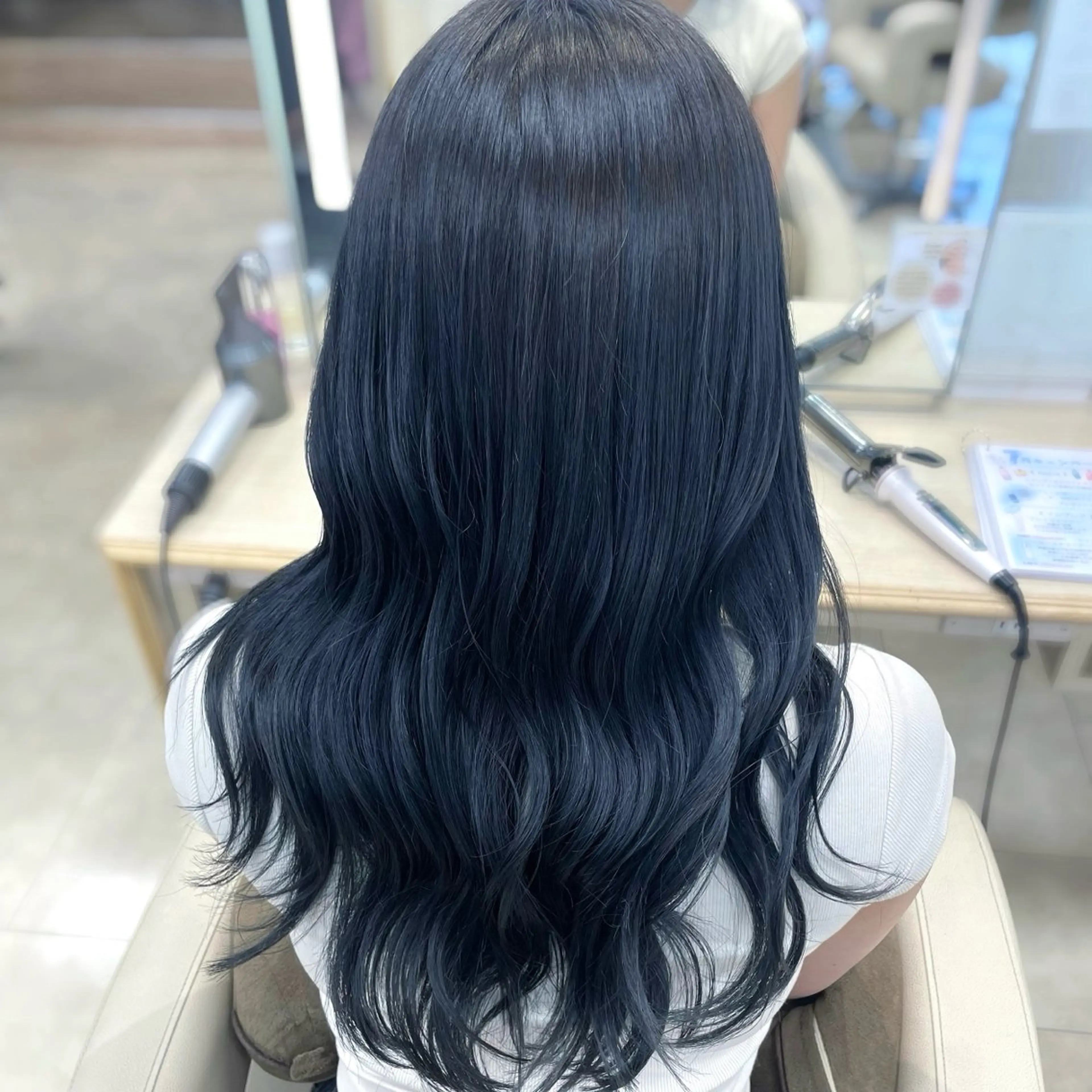 ロング カラー 透明感ワンカラー 🎀髪質改善/AOのヘアスタイル