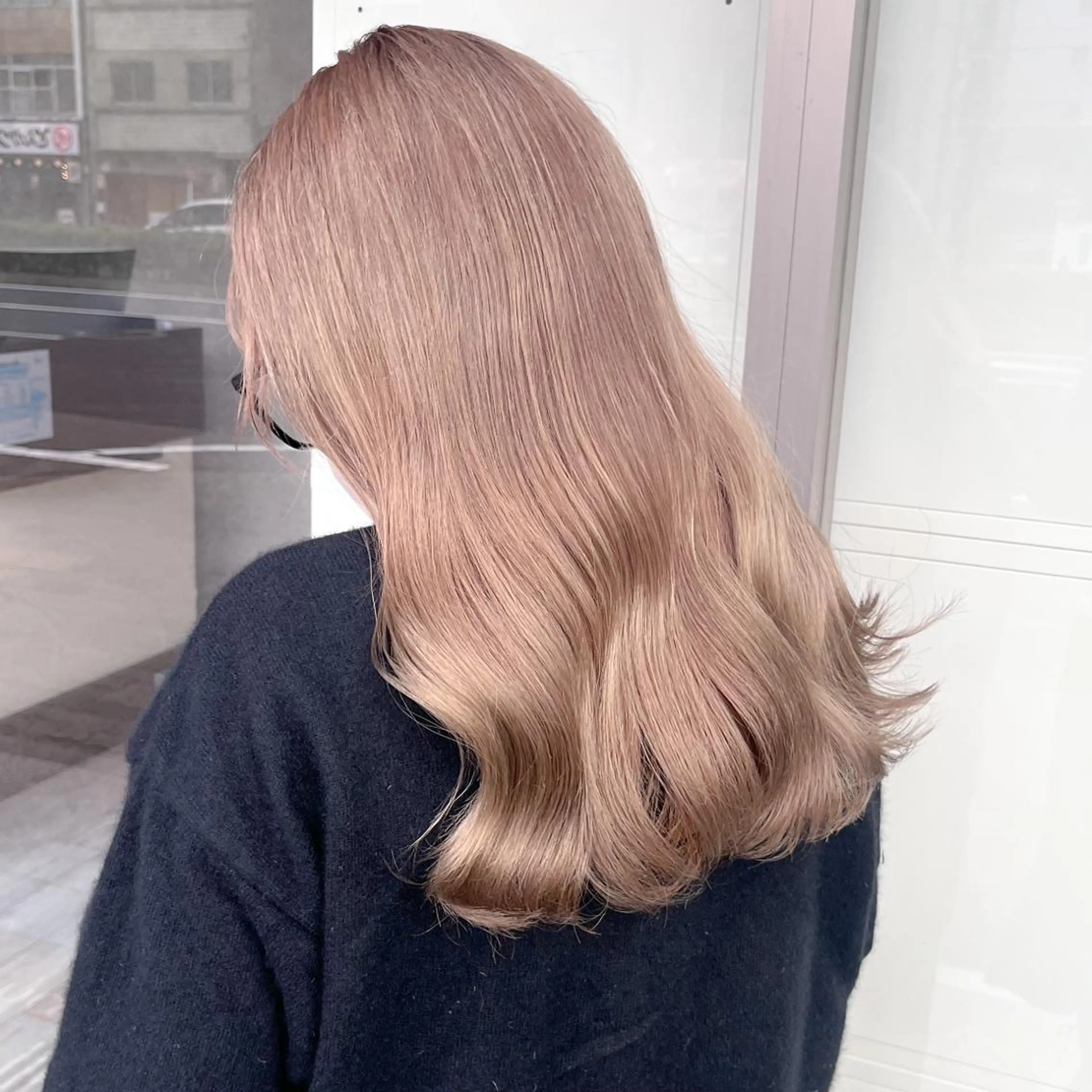 ロング カラー あ あのヘアスタイル