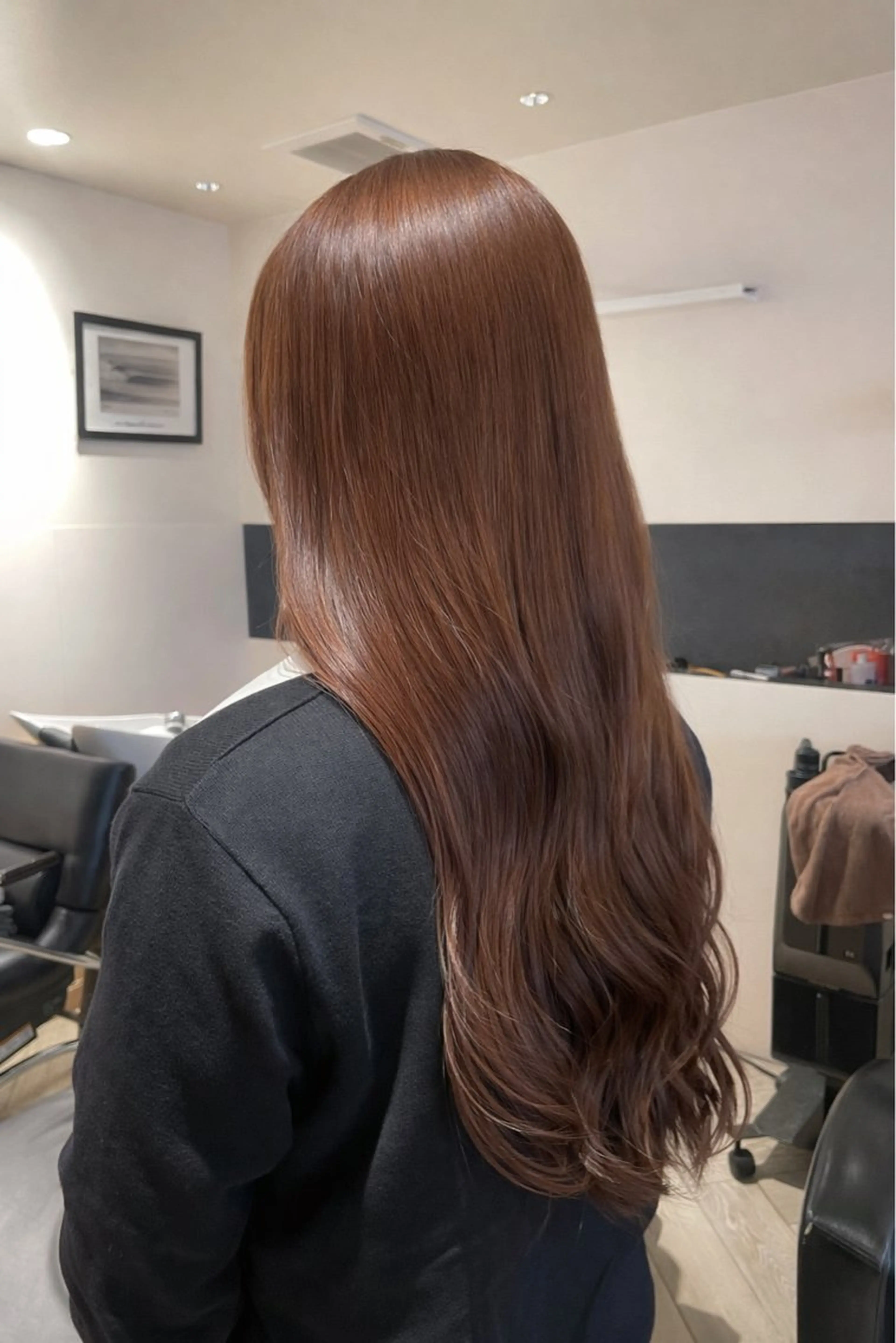 ロング カラー ヘアカラー こいき/赤味消し /艶カラー🎀✨のヘアスタイル