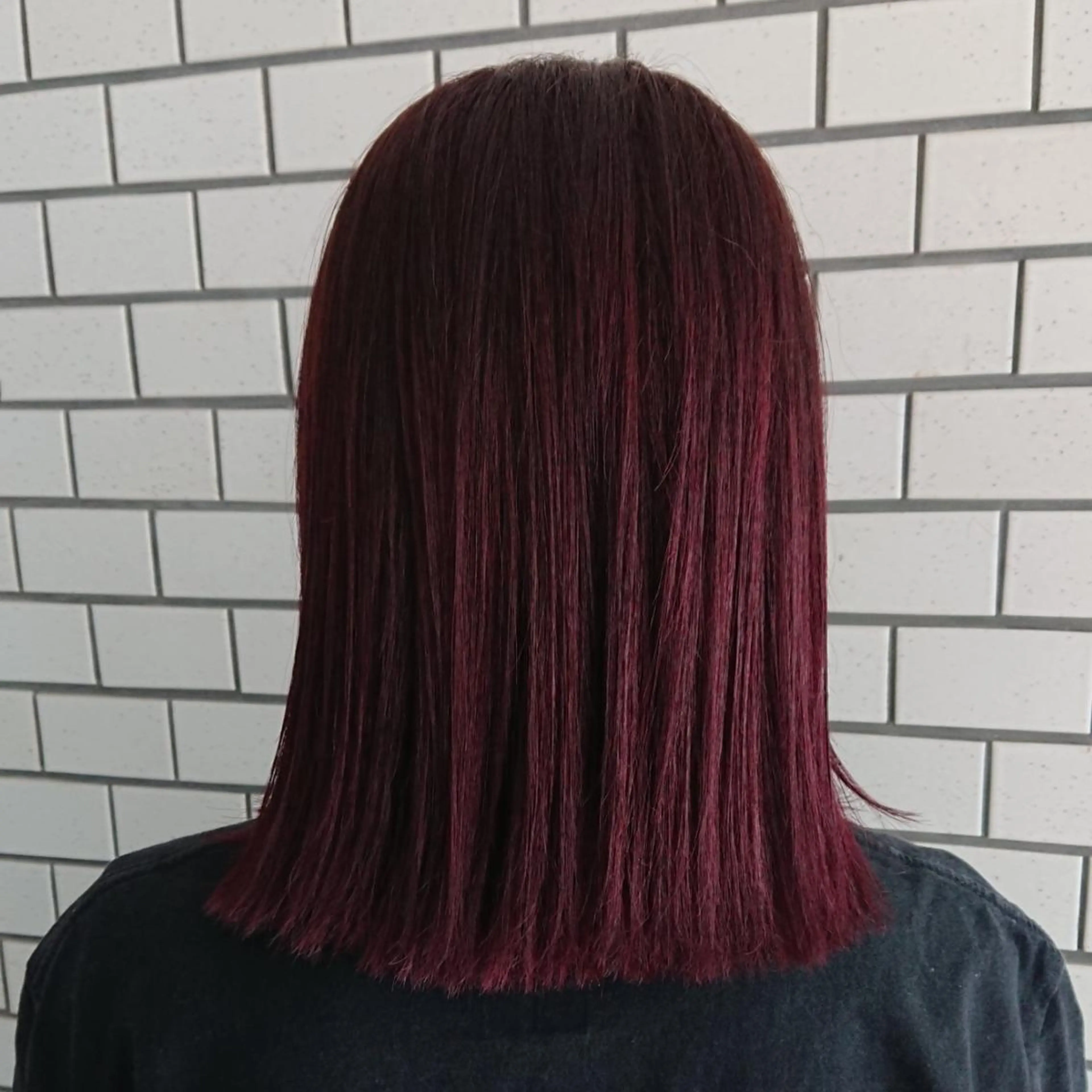 ミディアム カラー ヘアアレンジ グラデ❣️インナー 派手髪Fumiyoのヘアスタイル