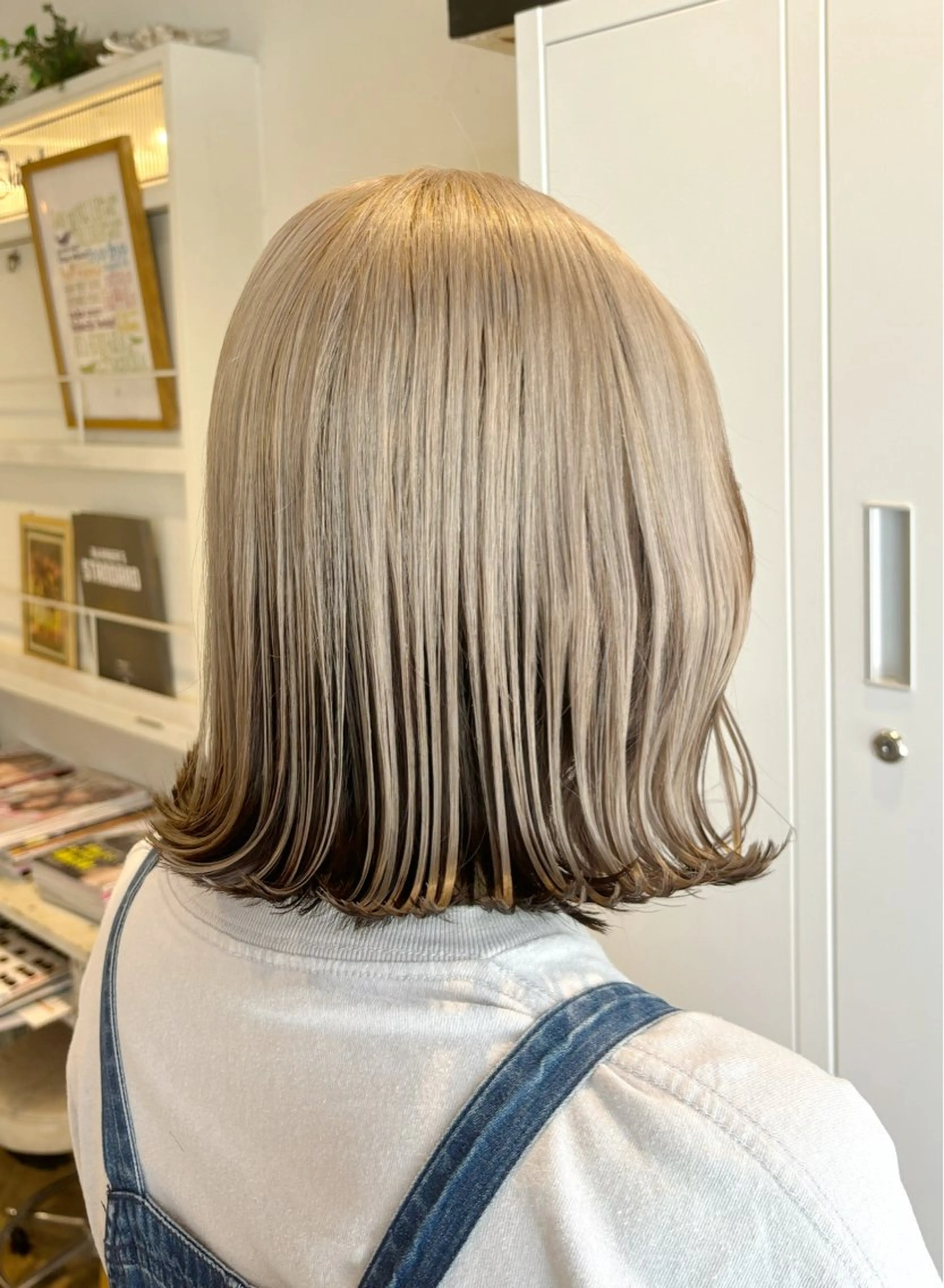 ショート カラー ヘアカラー 新宿 新井彩斗のヘアスタイル