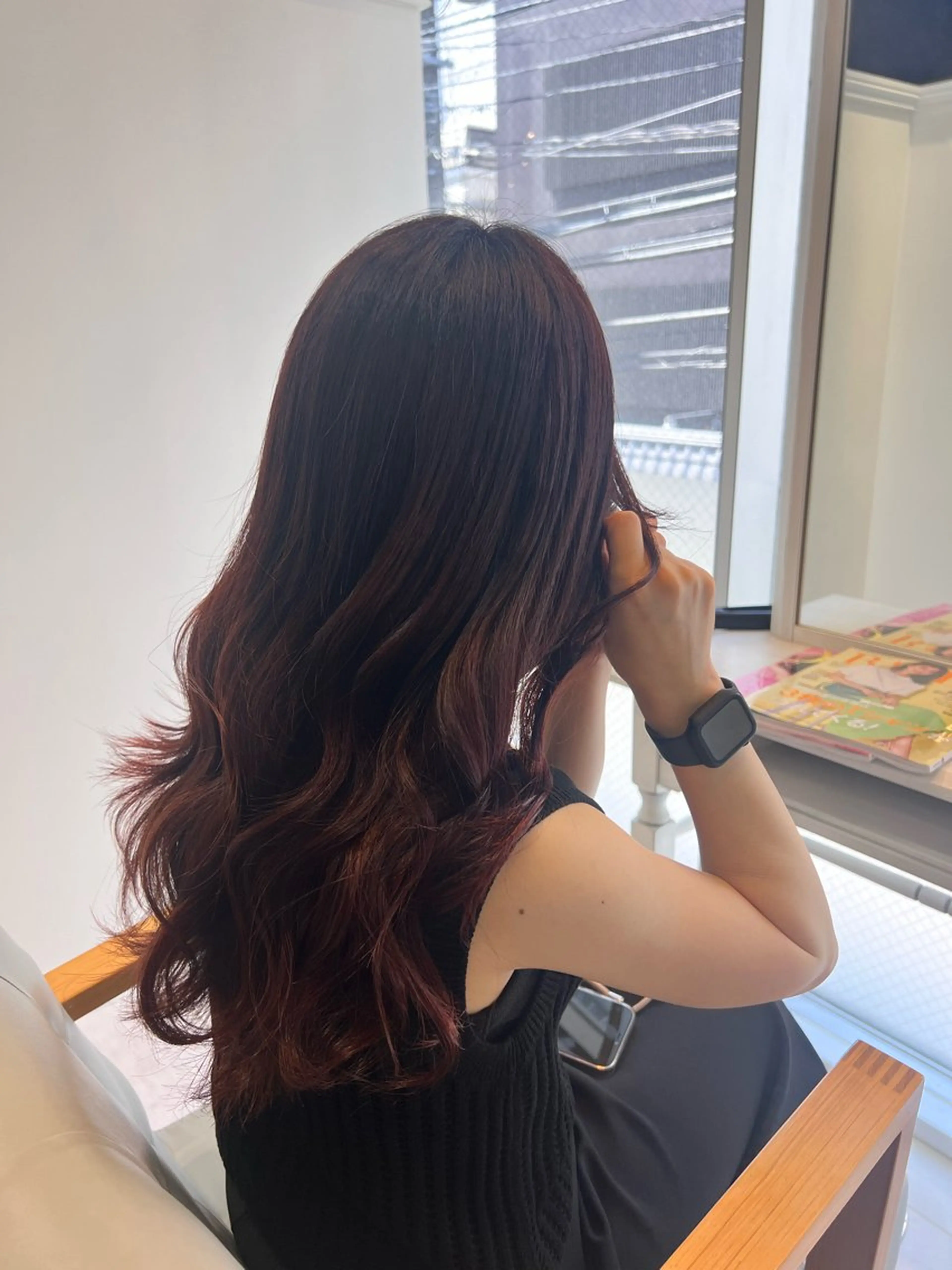 ロング カラー soi 🩵AYAKOのヘアスタイル