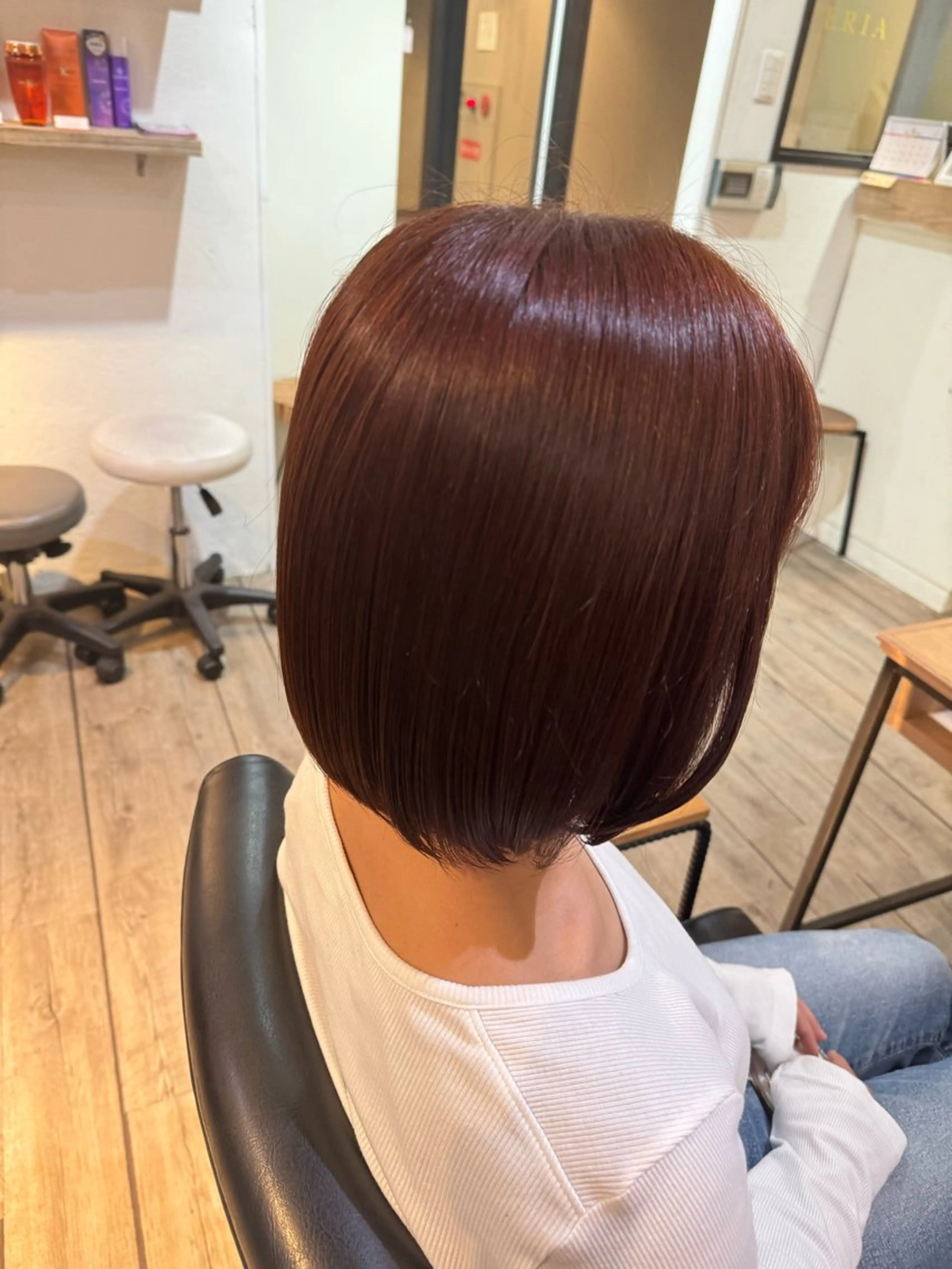 カラー ViVIE 福岡天神 🎀高橋桜花のヘアスタイル