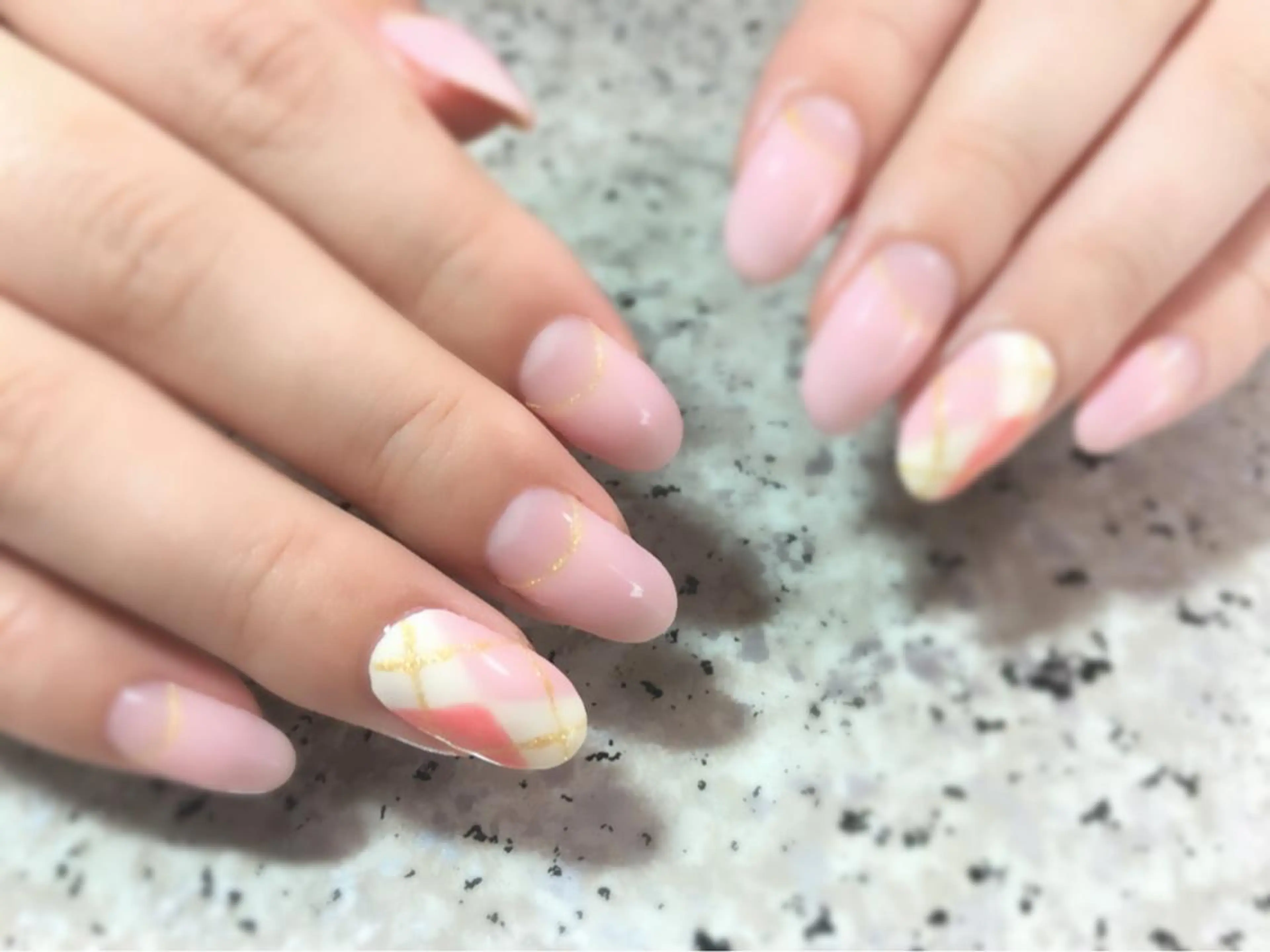 ネイル Aim* 深爪・自爪育成専門店のネイルデザイン