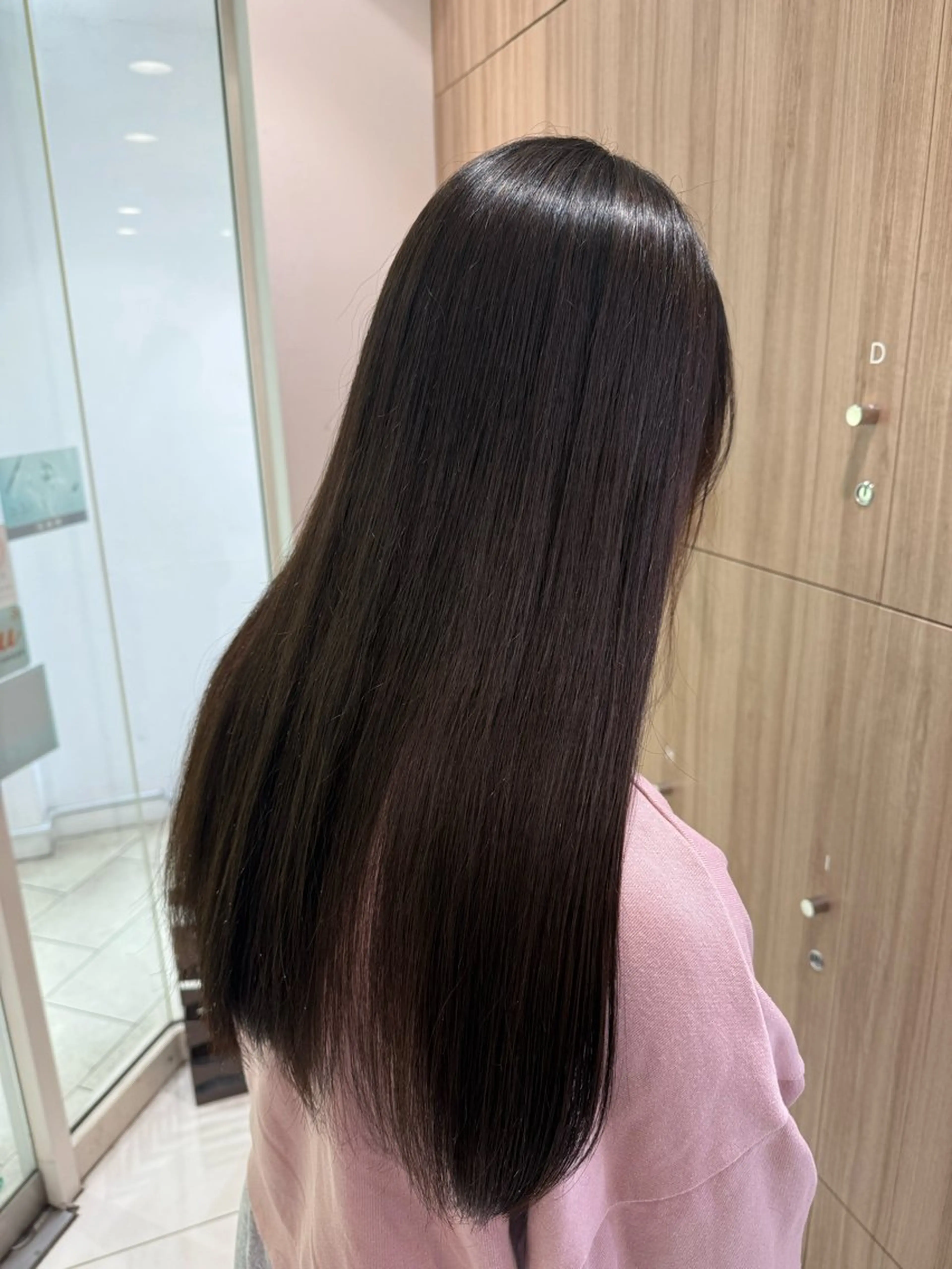 ロング パーマ カット 縮毛矯正 トリートメント 韓国ヘアメイク🎀/ 縮毛矯正✨山本媛香のヘアスタイル