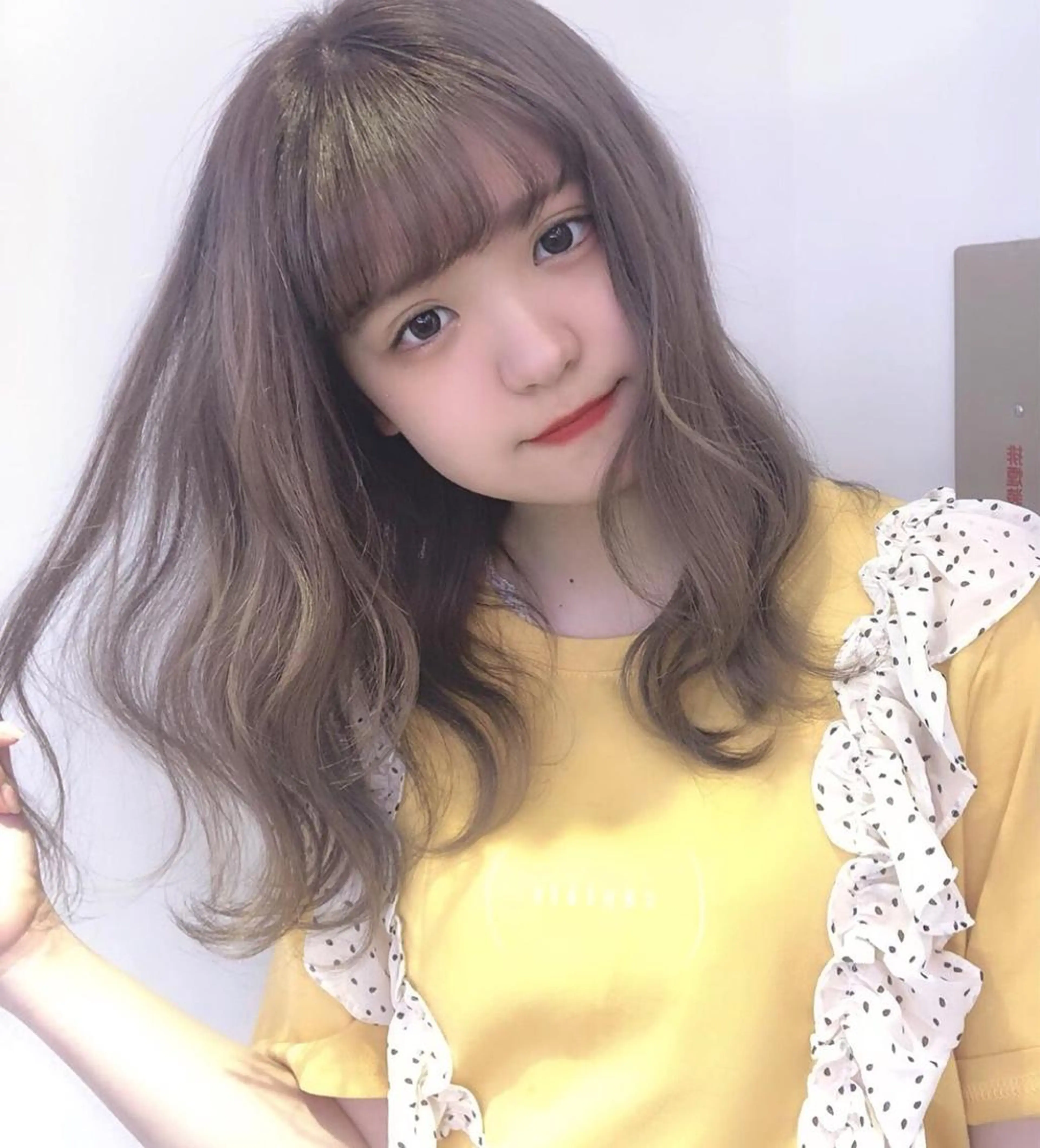 セミロング カラー グレージュ カット ヘアカラー トリートメント 透明感カラー× レイヤーカット✨高梨のヘアスタイル