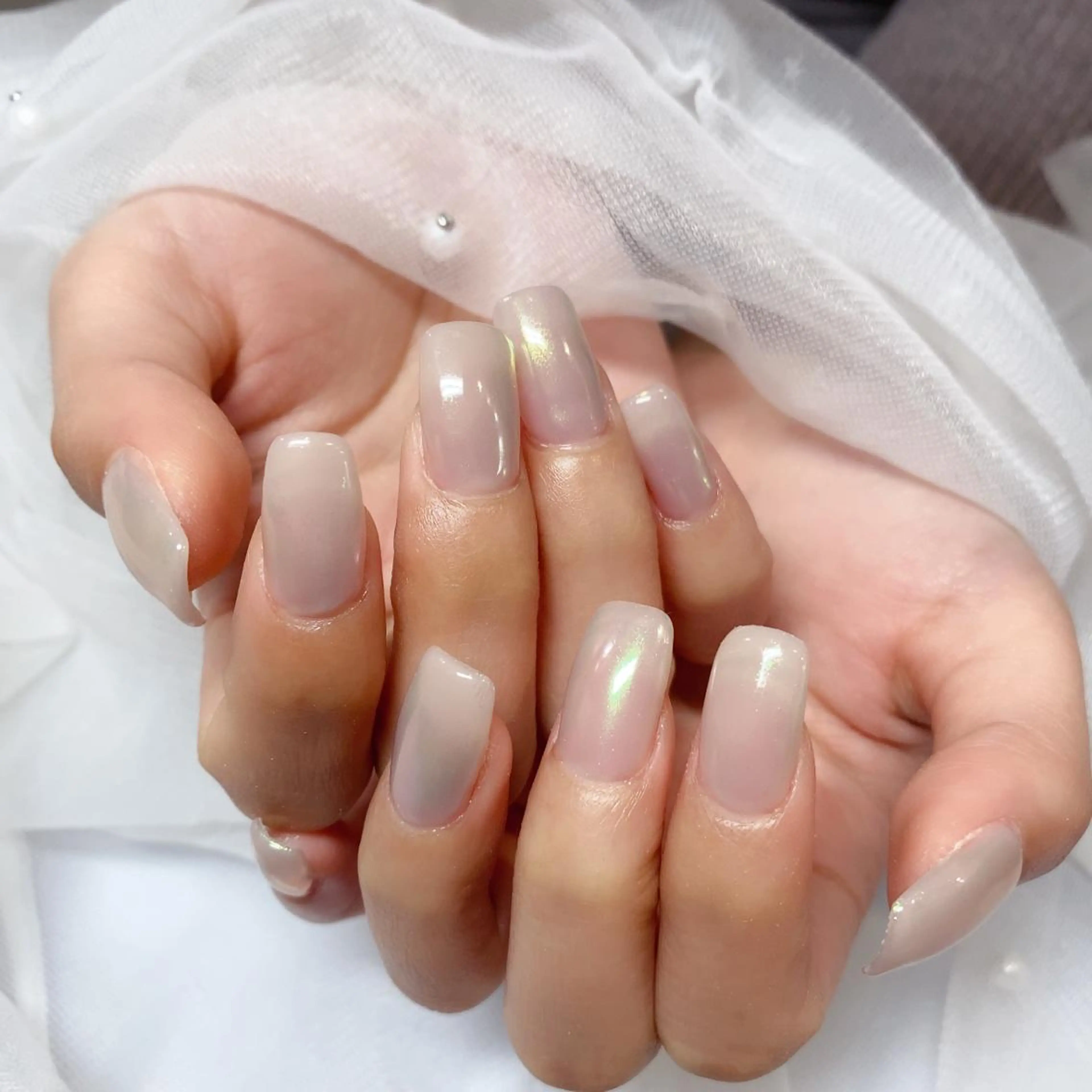 ネイル オーロラネイル ハンドネイル Nail Salon kihi大塚店のネイルデザイン
