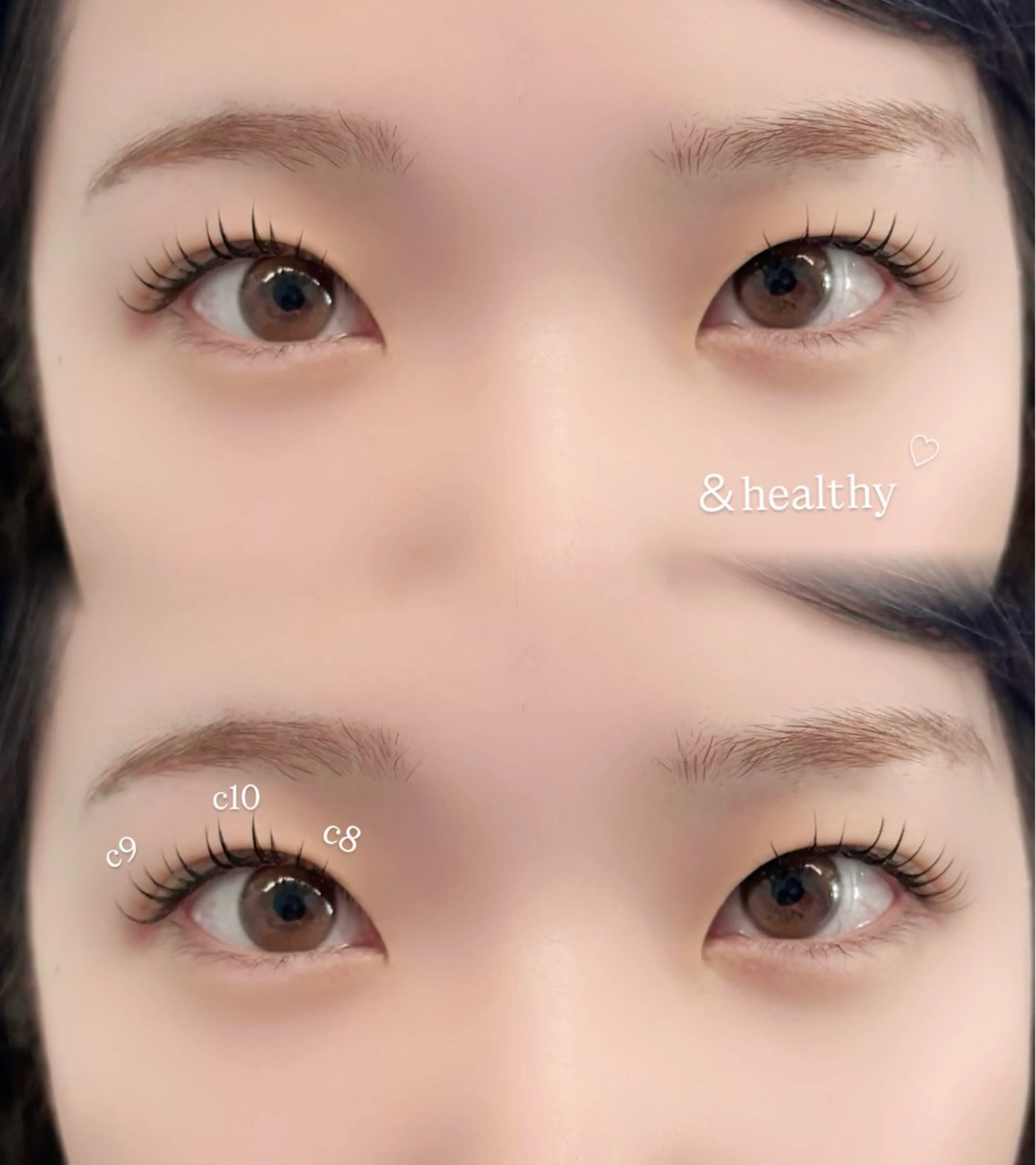 マツエク・マツパ sora🫧 バインドロック💗のマツエク・マツパデザイン