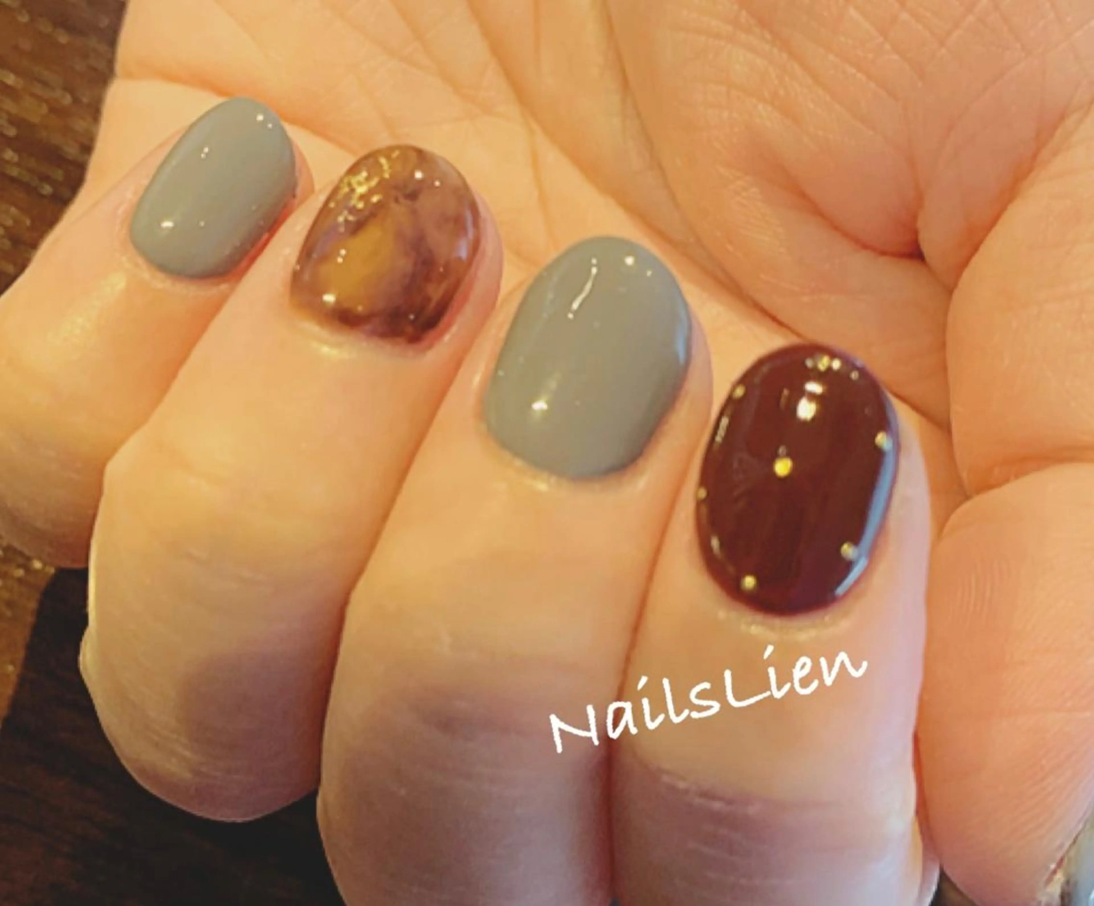 ネイル 冬ネイル クリスマス 凛 リンのネイルデザイン