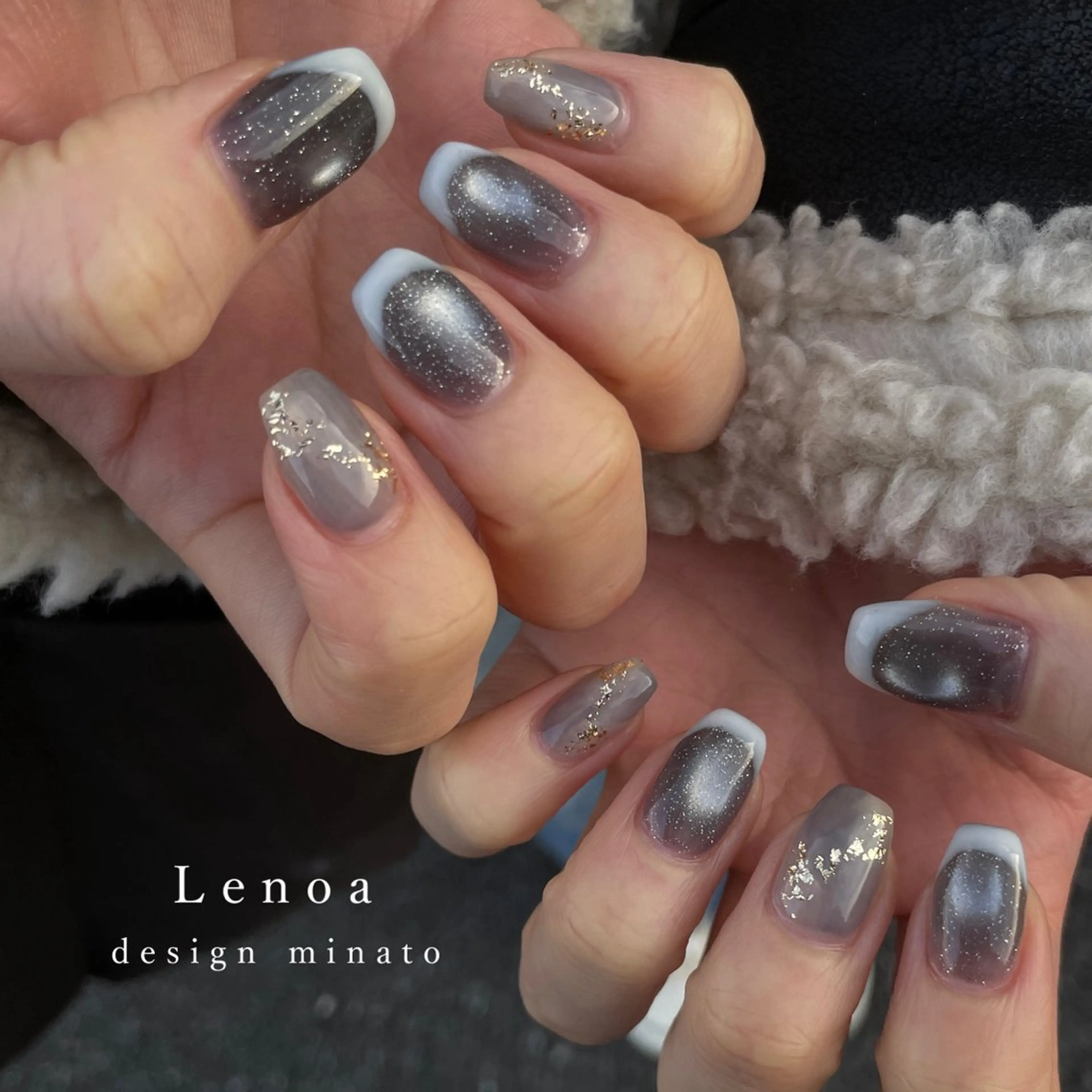 ネイル ハンドネイル Lenoa minatoのネイルデザイン