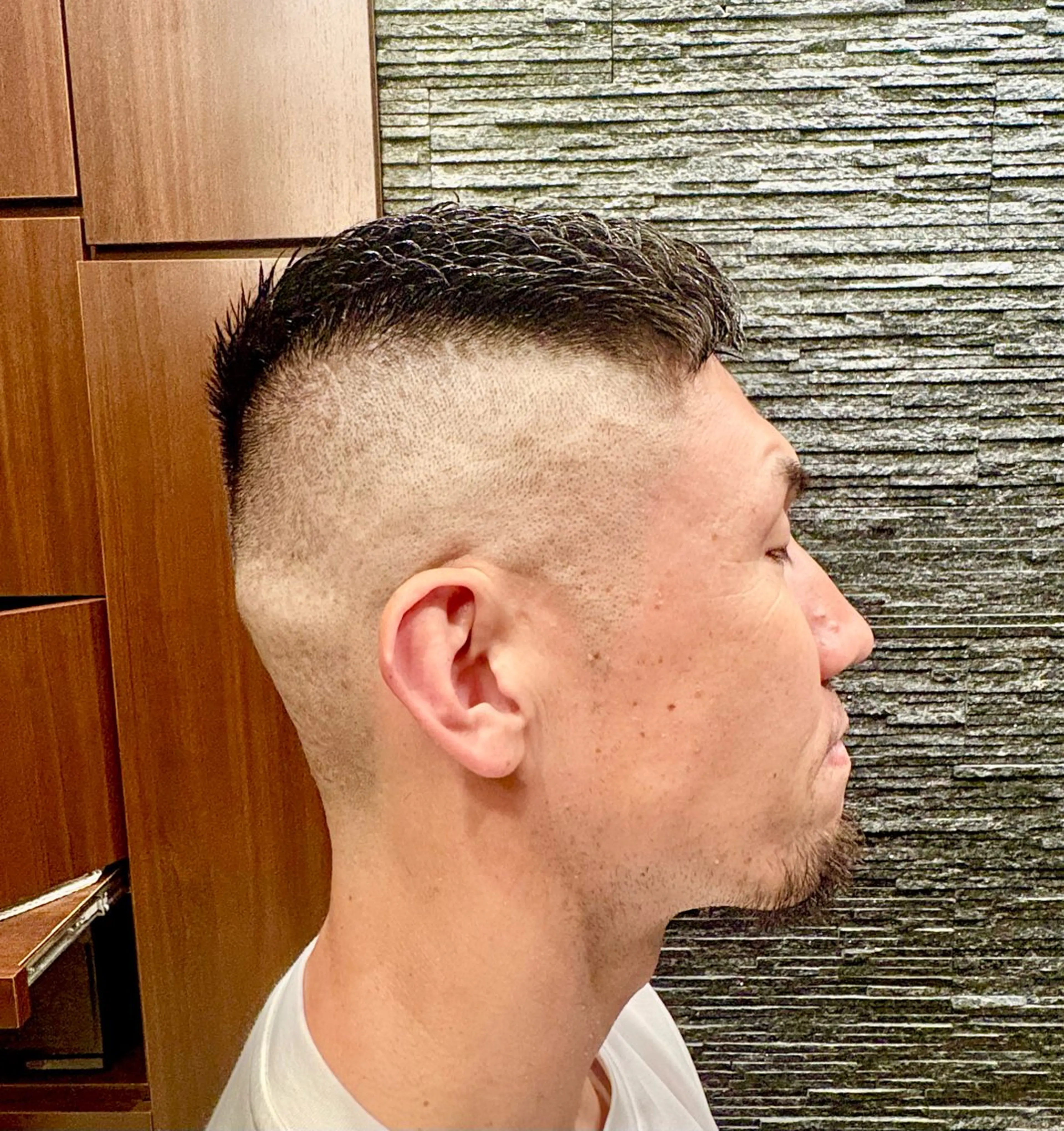 ショート メンズ フェードカット ヒロ銀座ヘアーサロン六本木店所属・藤沼 唯斗※注意事項必読※のヘアスタイル