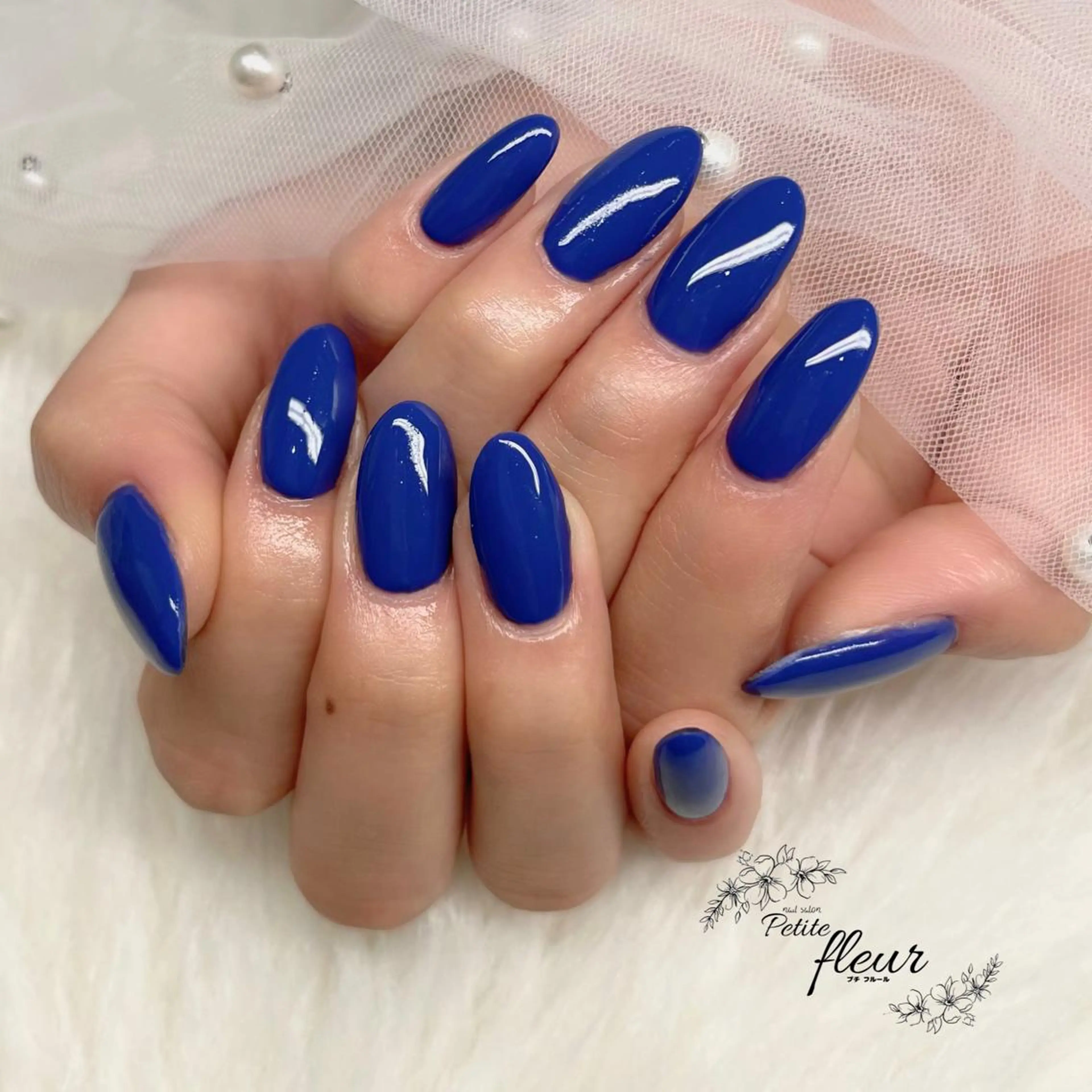 ネイル ワンカラーネイル スカルプネイル ハンドネイル ❁⃘*。Petite fleur❁⃘*りさのネイルデザイン