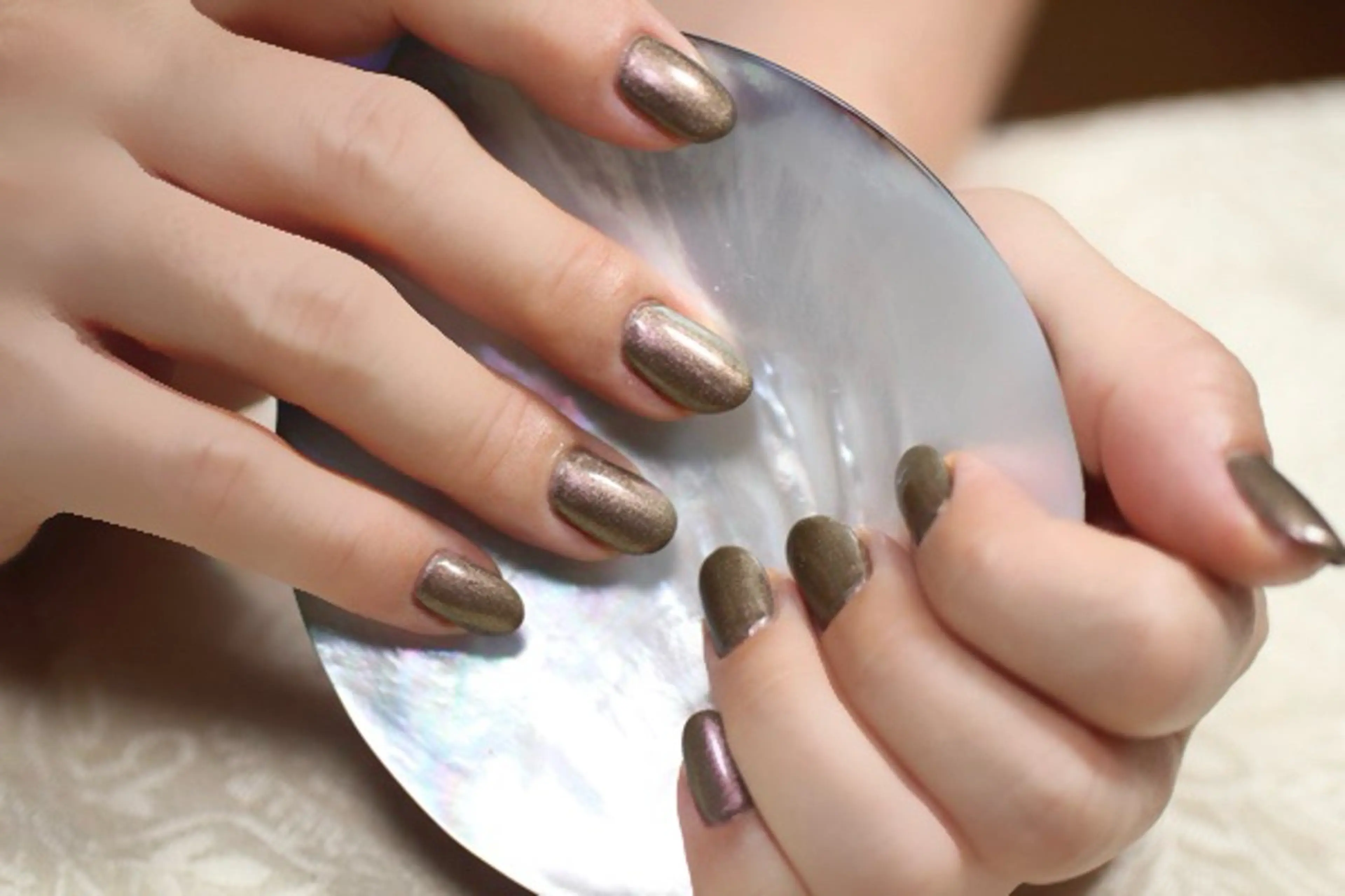 ネイル ジェルネイル ワンカラーネイル ママリンド　志村坂上店所属・しみ えんのネイルデザイン