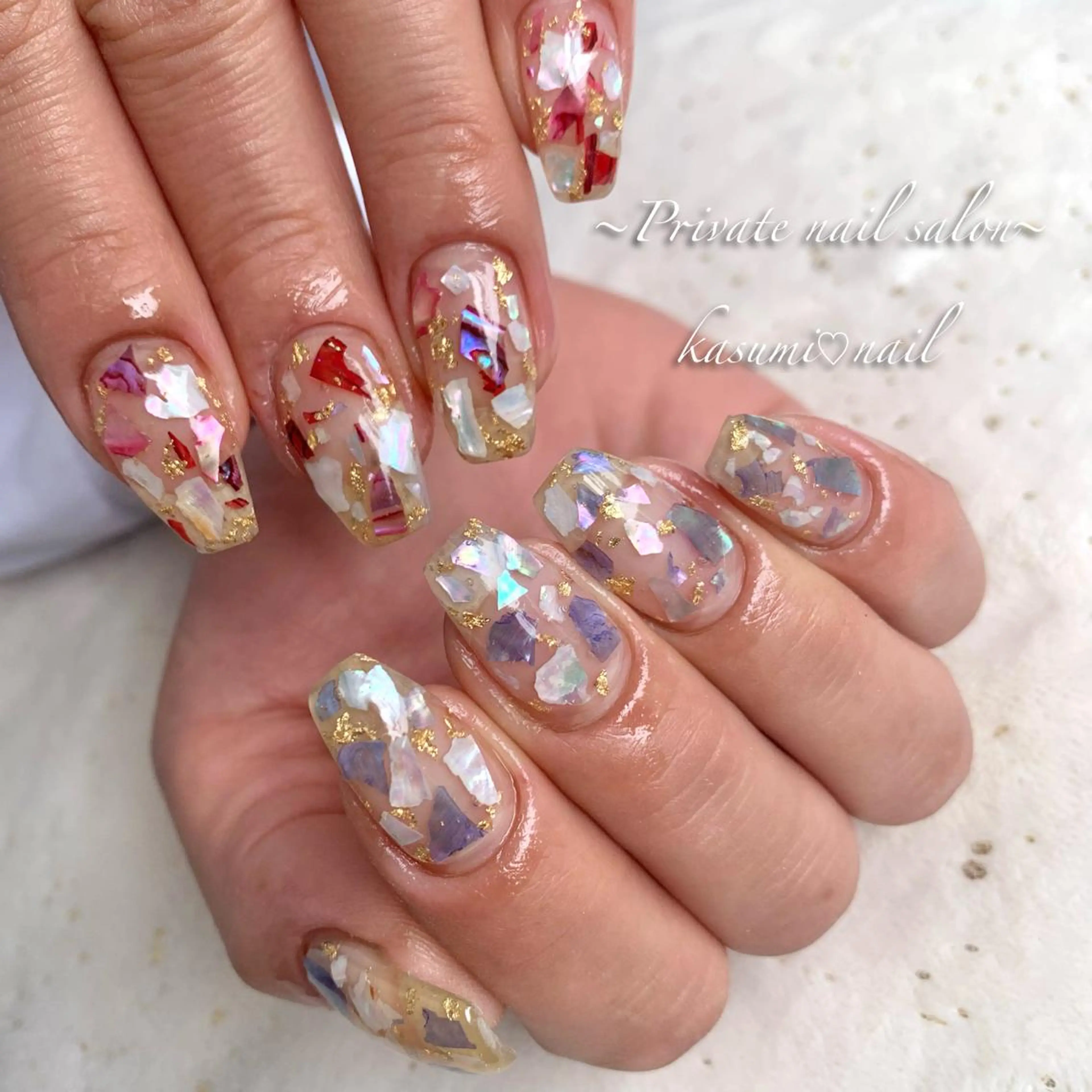 ネイル ニュアンスネイル 春ネイル KASUMI♡ Nailのネイルデザイン