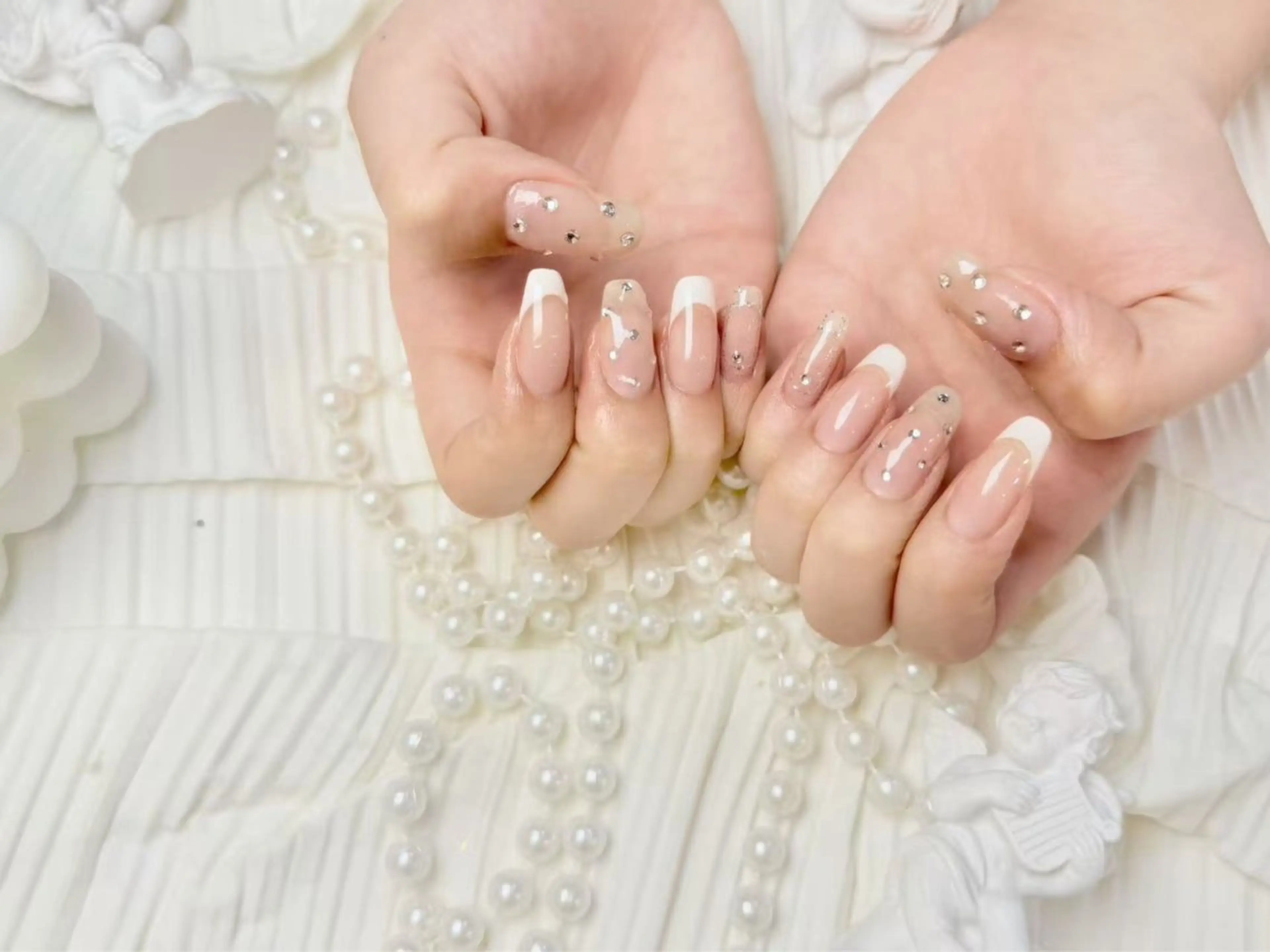 ネイル アートネイル フットネイル ジェルネイル ハート マグネットネイル Babarla Nailのネイルデザイン