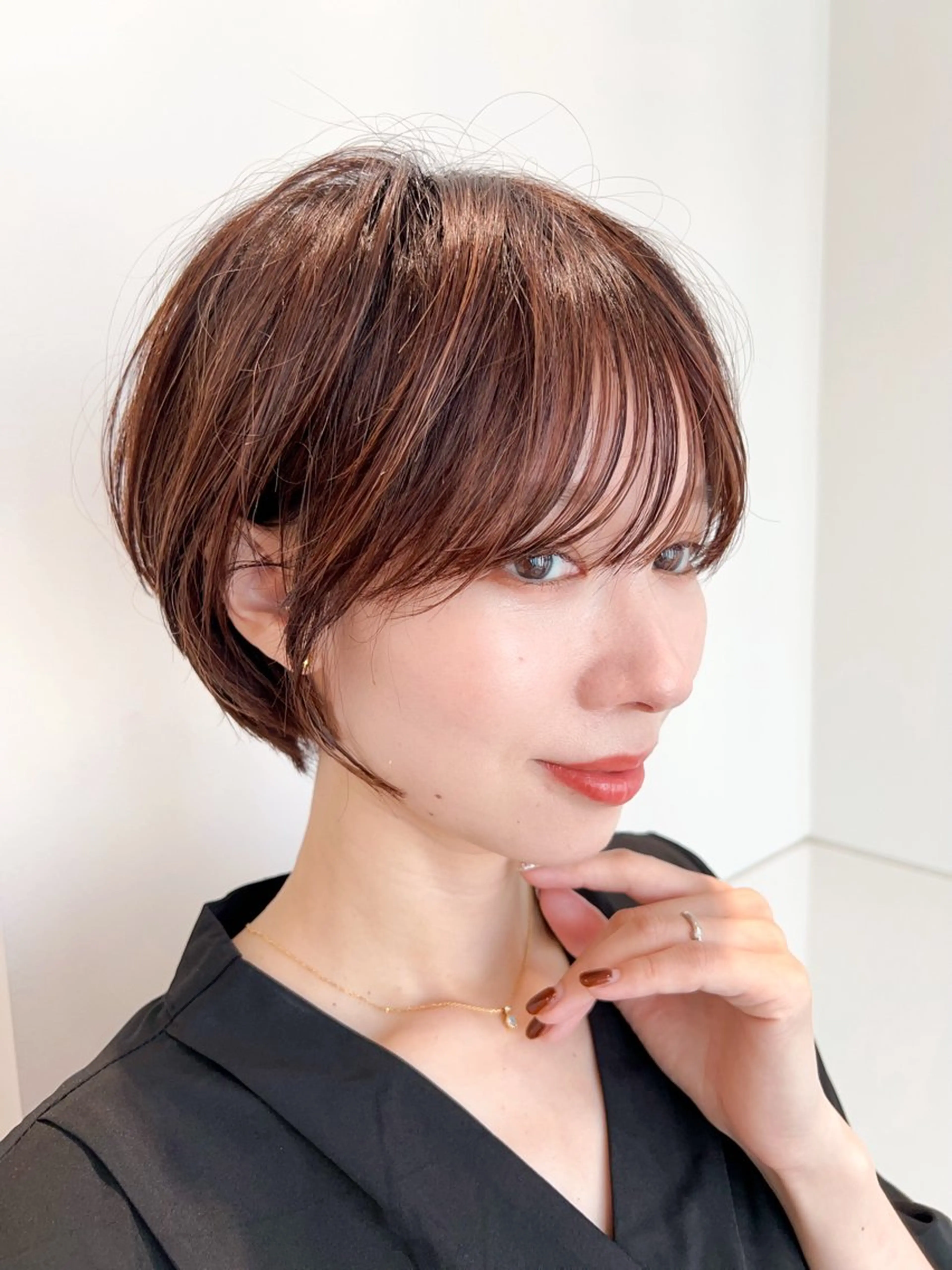 ショート ヘアカラー ヘッドスパ 縮毛矯正 /横山陸人のヘアスタイル