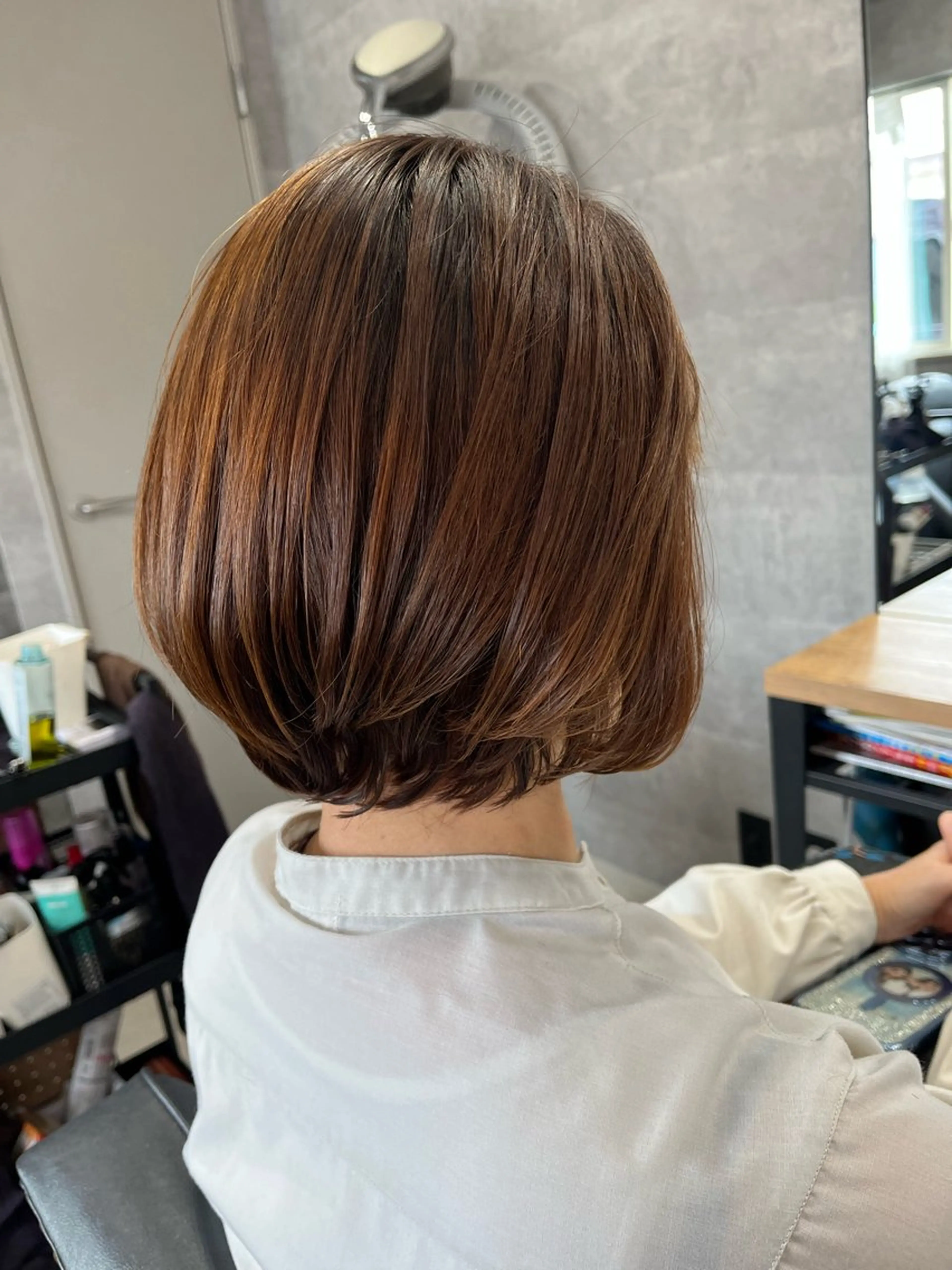 ショート Enne所属・ヤマモト ヒロミのヘアスタイル