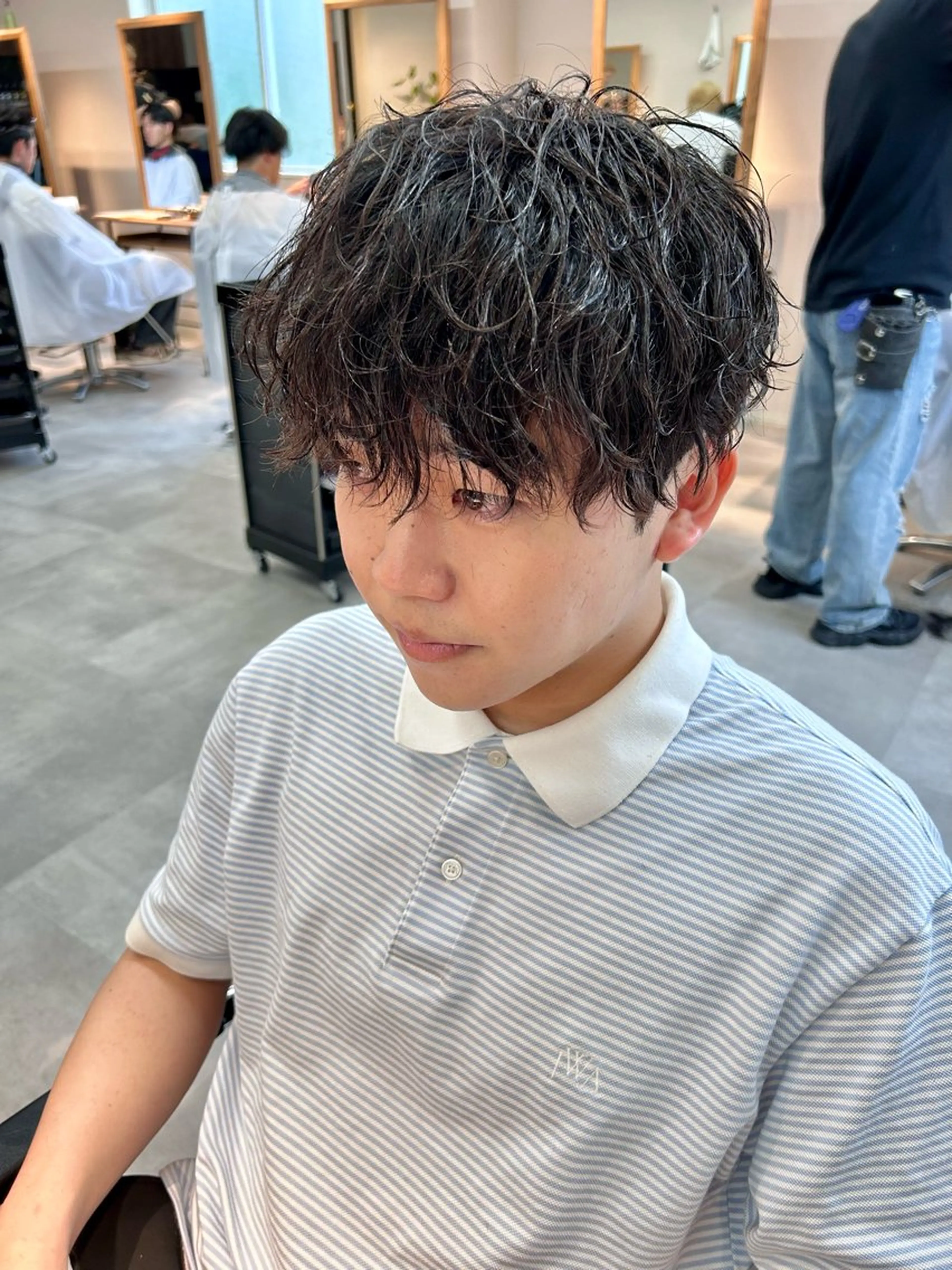 パーマ メンズ メンズパーマ カット パーマ トリートメント 男の理想を叶える🔥 メンズパーマ特化｜関のヘアスタイル