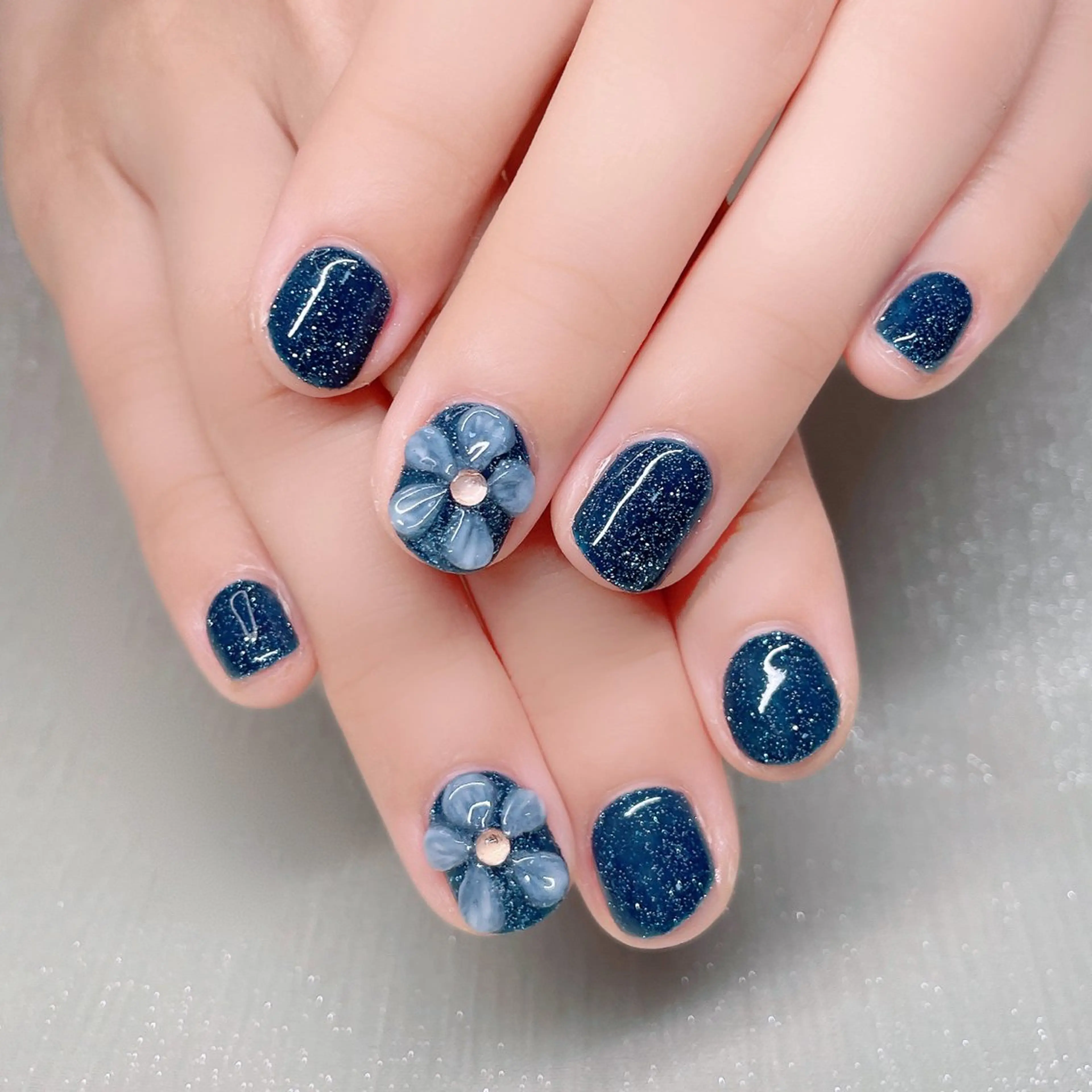 ネイル 長さ出し ハンドネイル Nailist SUZU所属・Nailist suzuのネイルデザイン