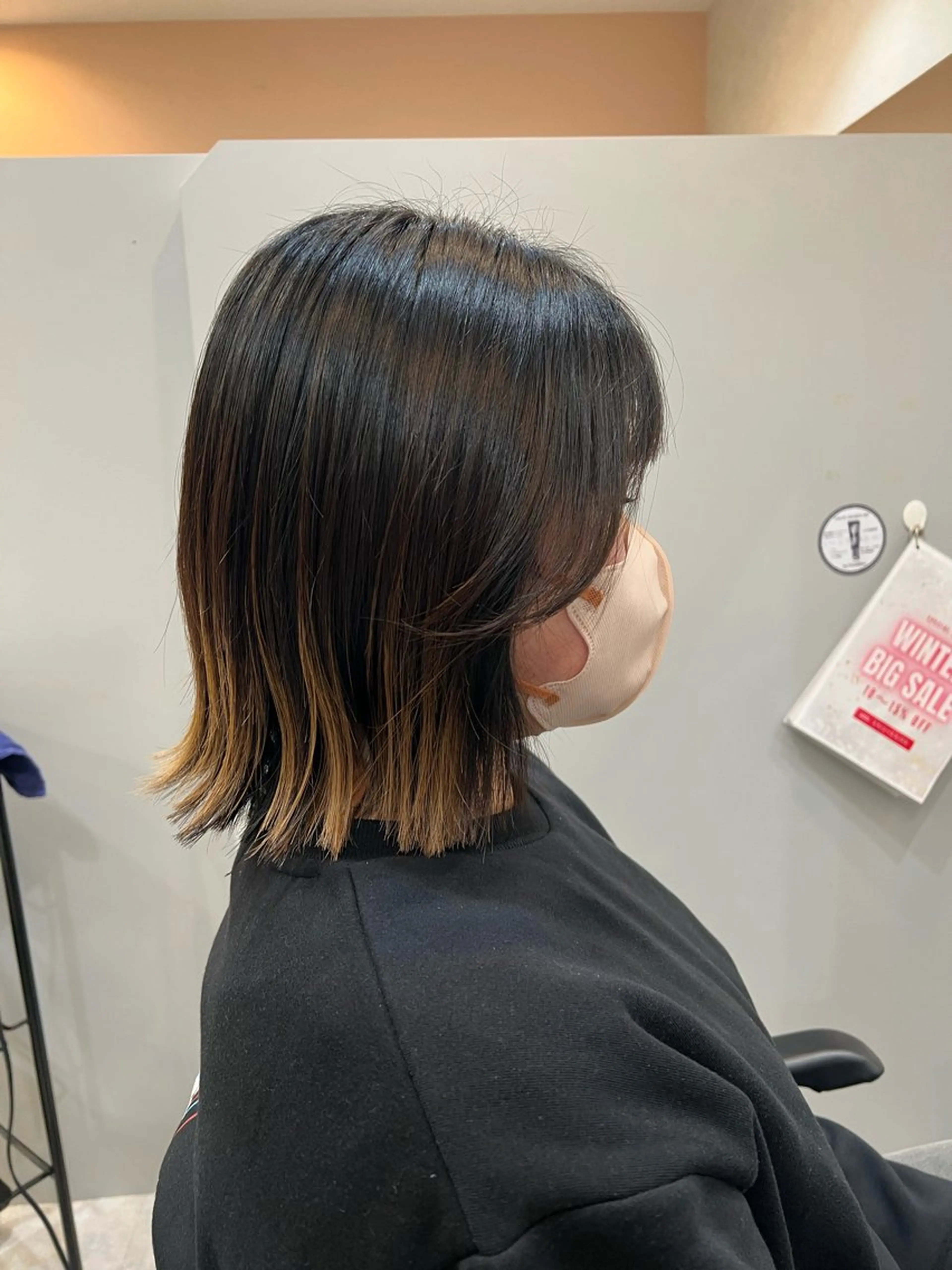 ショート ボブ くびれヘア Bonheur KAWANISHI所属・Naru┆川西能勢口 ┆髪質改善のヘアスタイル