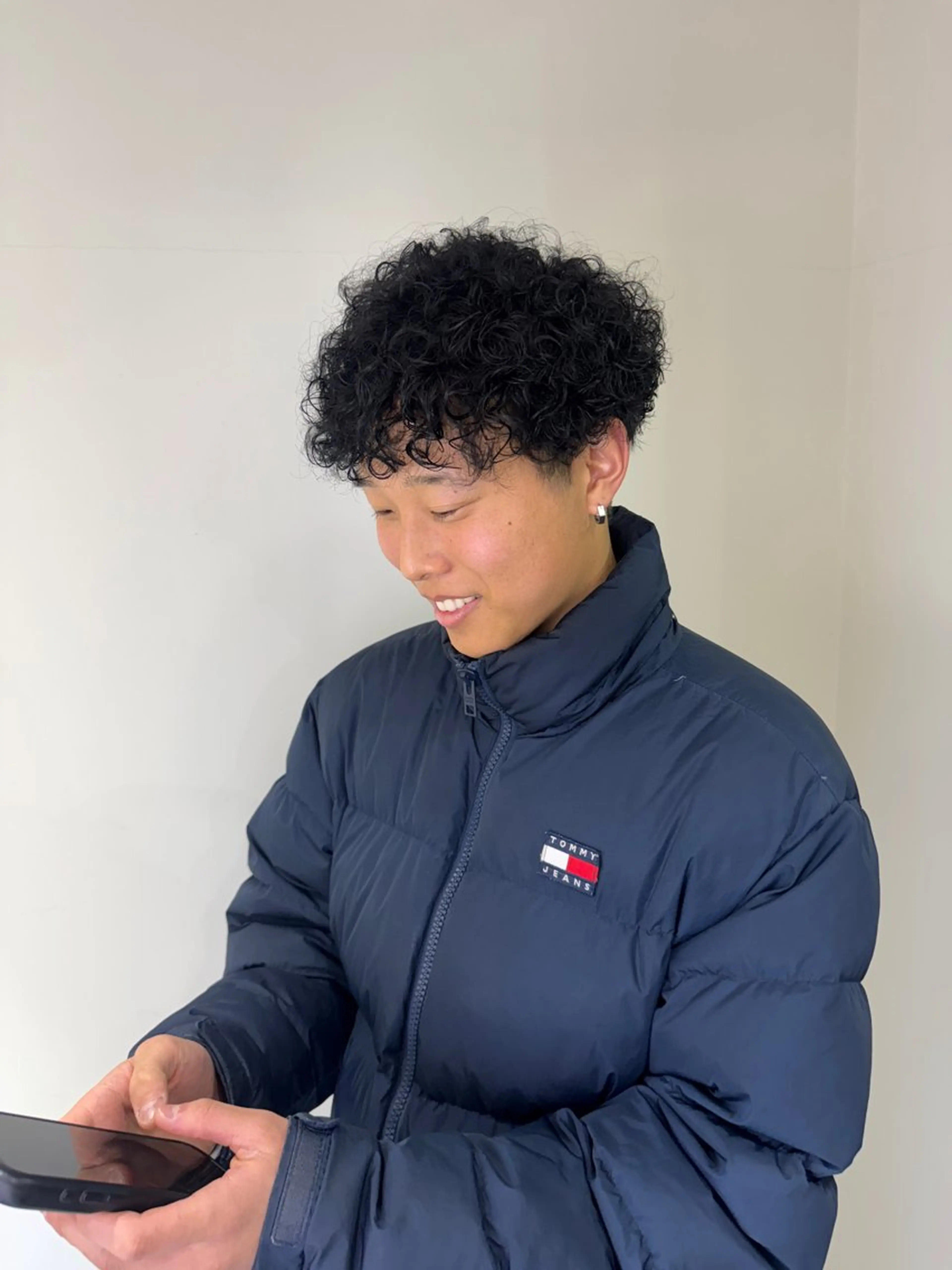 パーマ メンズ パーマ Ash/ tomona𝜗𝜚のヘアスタイル