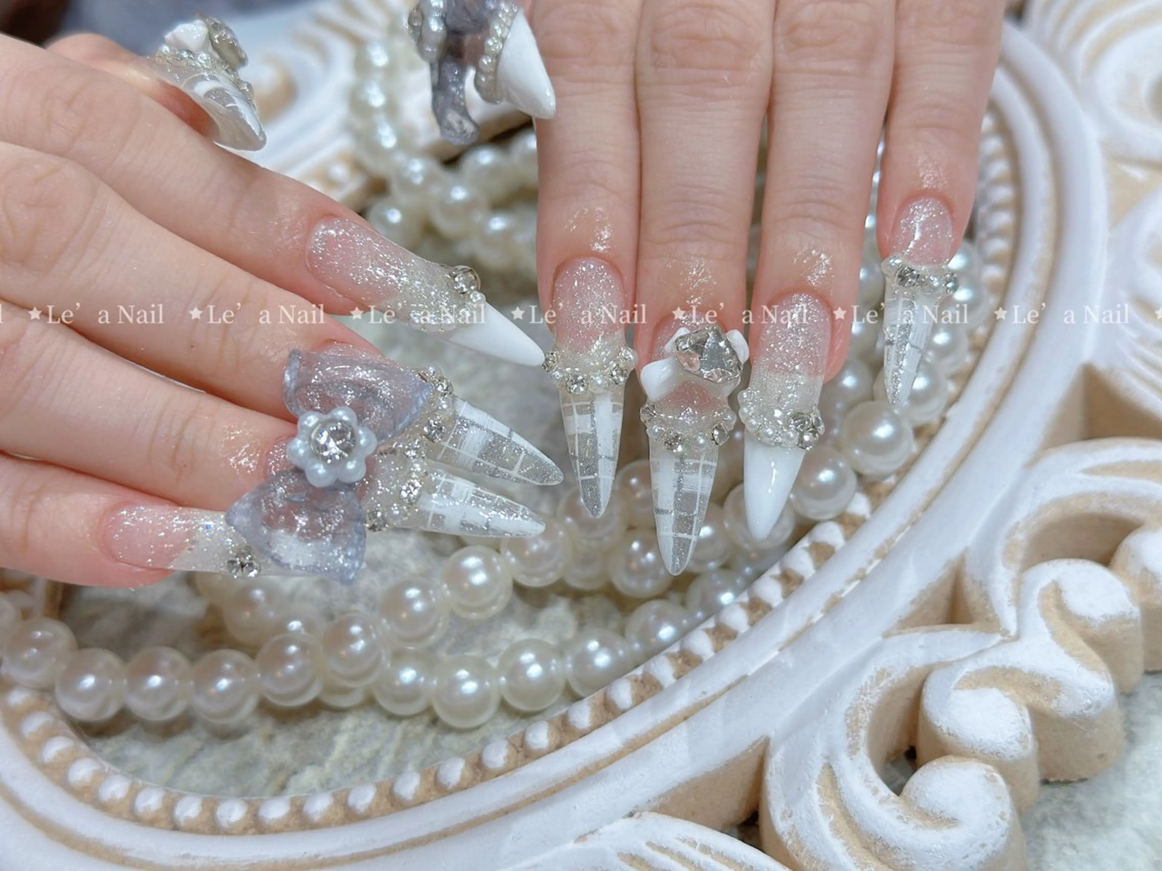 ネイル スカルプ専門 Lea  nailのネイルデザイン