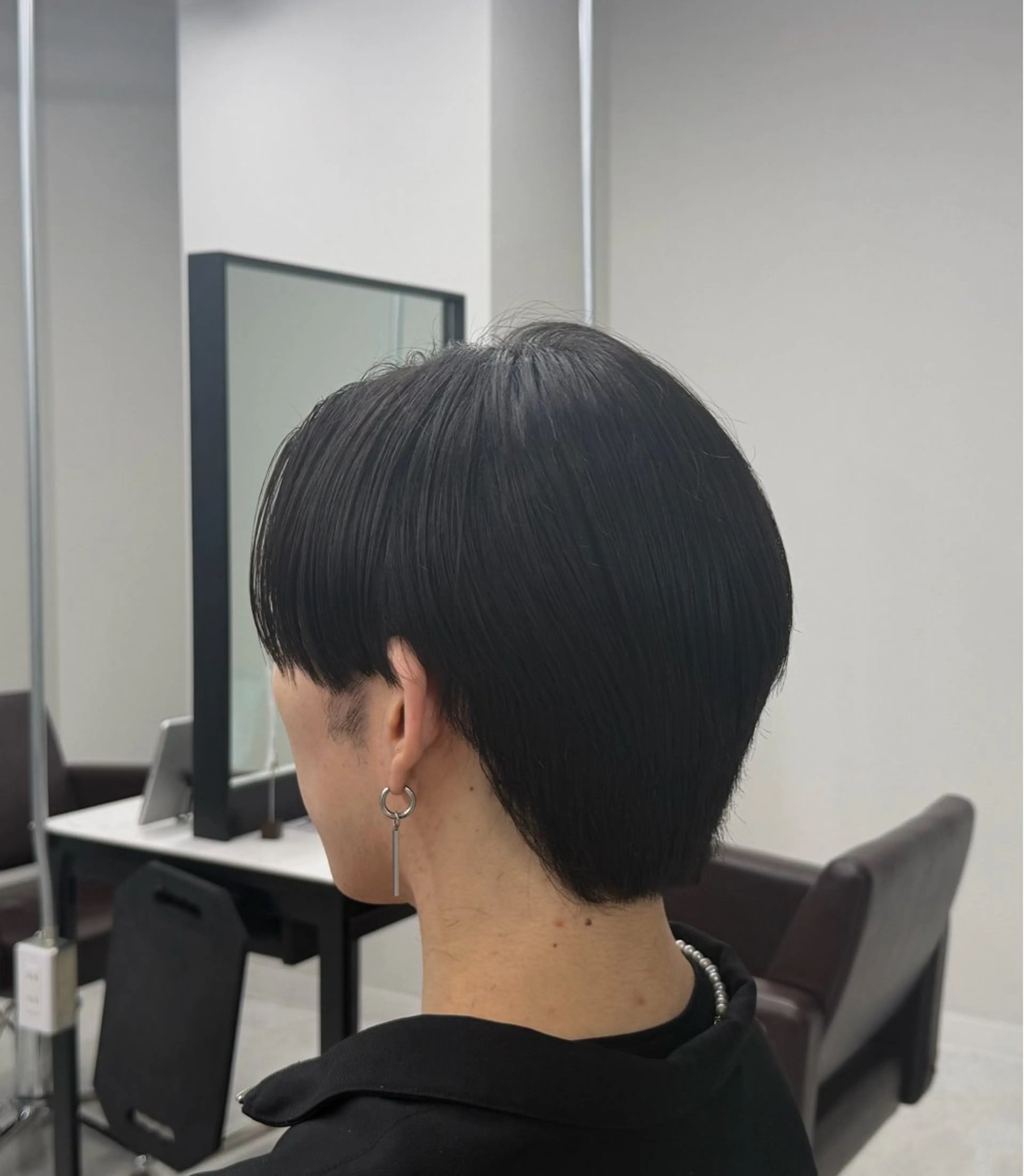 メンズ 縮毛矯正 艶髪/メンズウルフ/ 毛流れ/AOTOのヘアスタイル