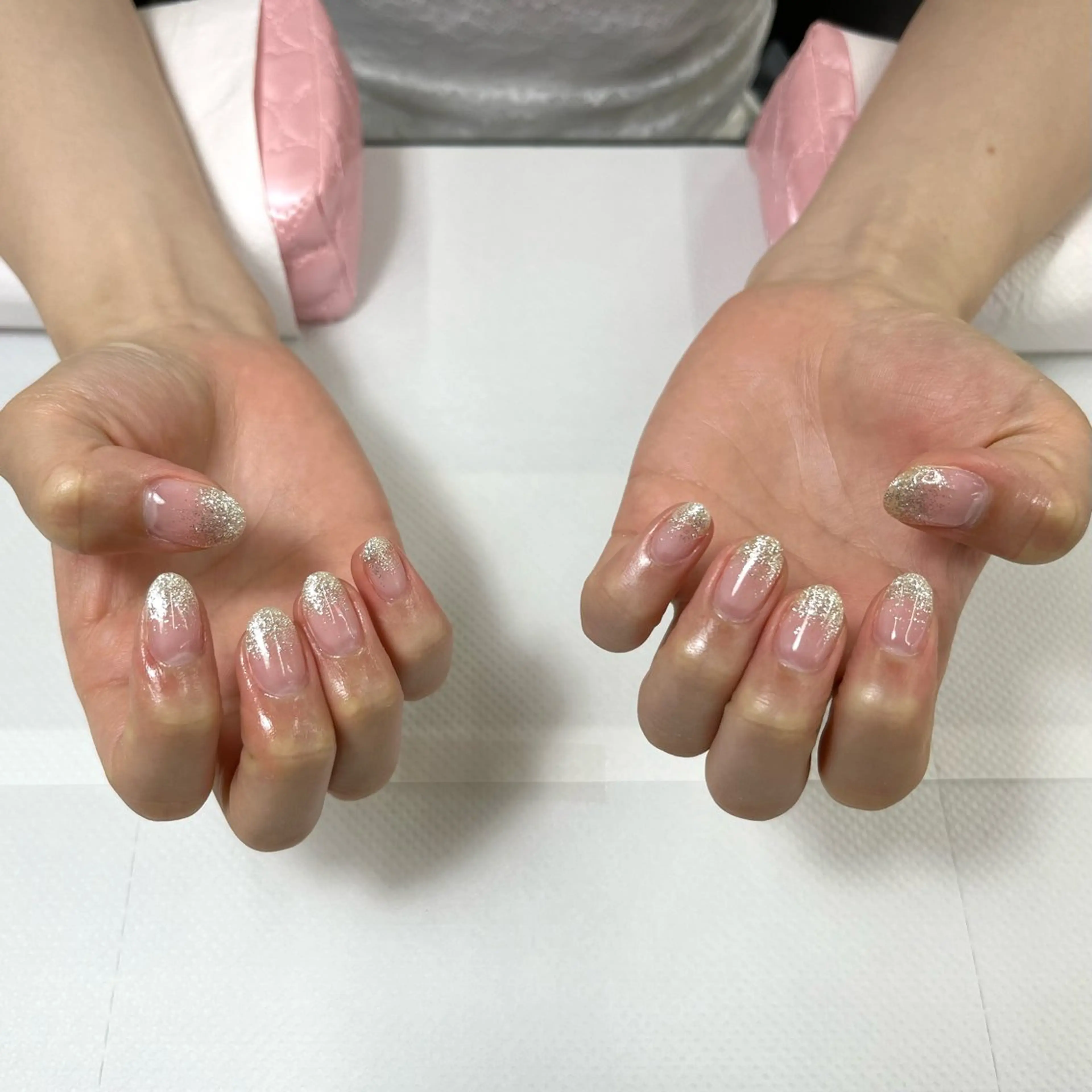 ネイル ラメ(グリッター) MAXKELLY梅田所属・〈MAXKELLY〉 HIROSEのネイルデザイン