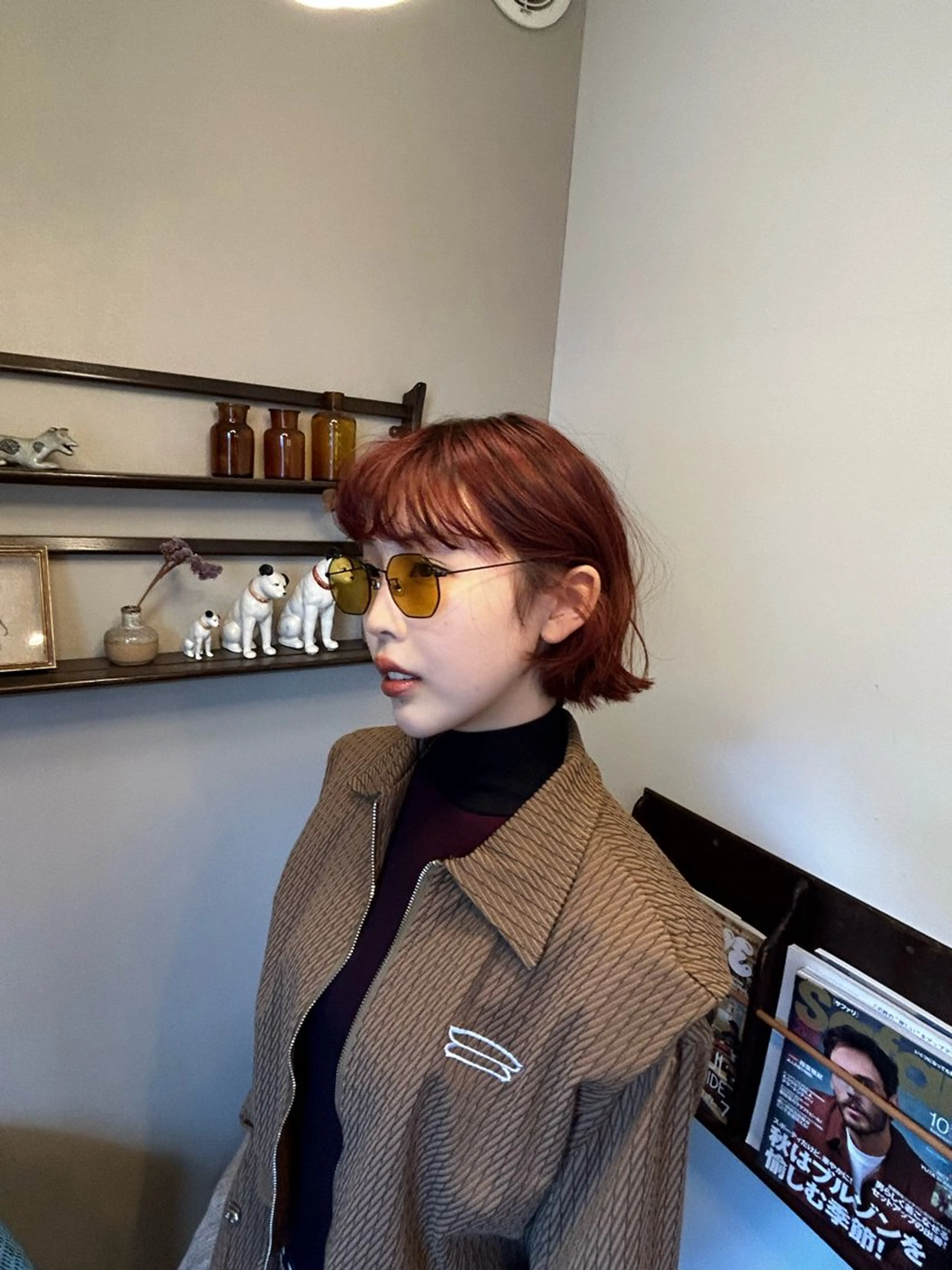 ショート カラー ヘアアレンジ ボブ Masaki ブリーチカラーのヘアスタイル