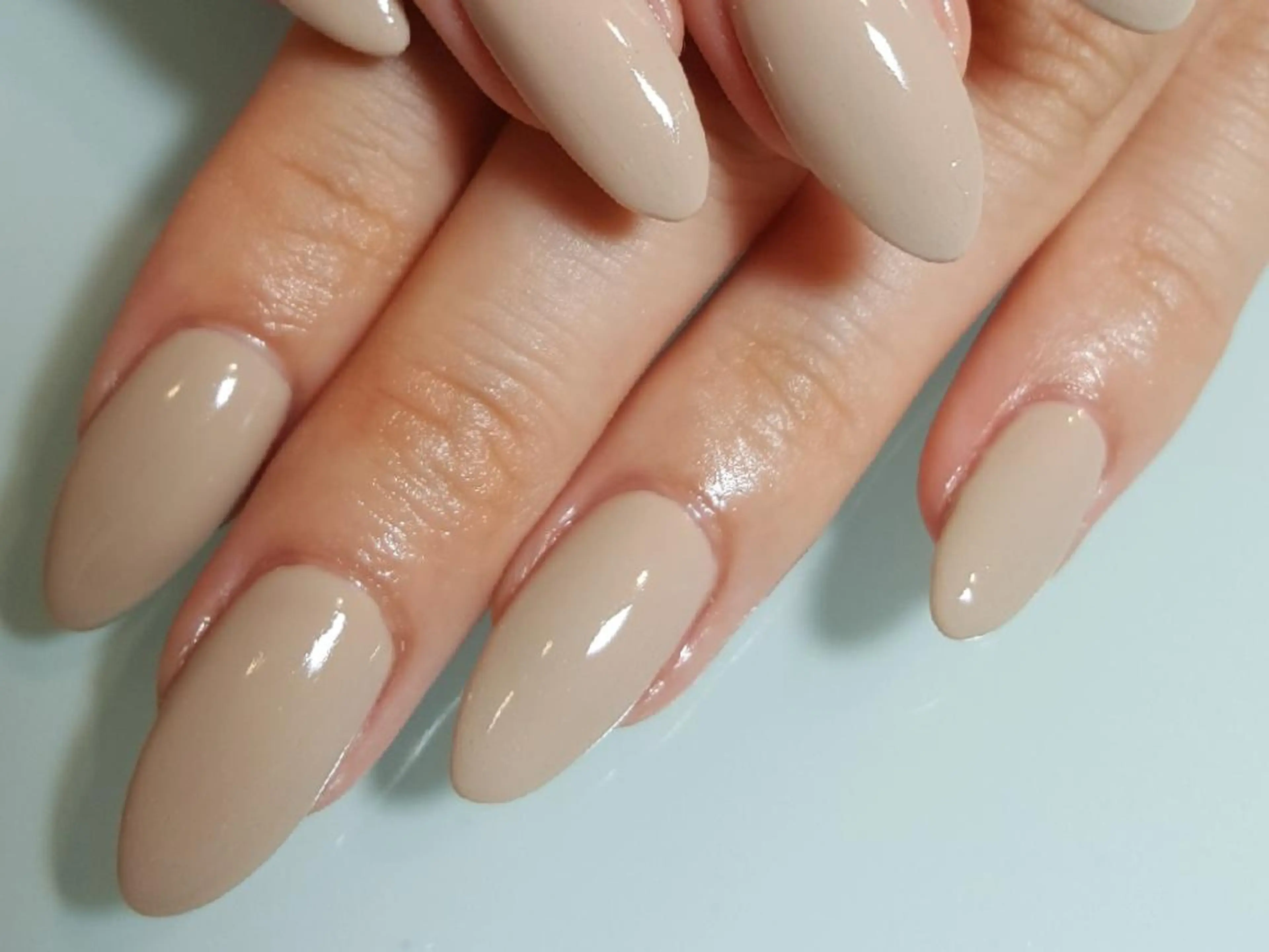 ネイル ワンカラーネイル ハンドネイル 人気エリア💖完全個室【ルリエ】所属・ネイルサロン Lelienルリエのネイルデザイン