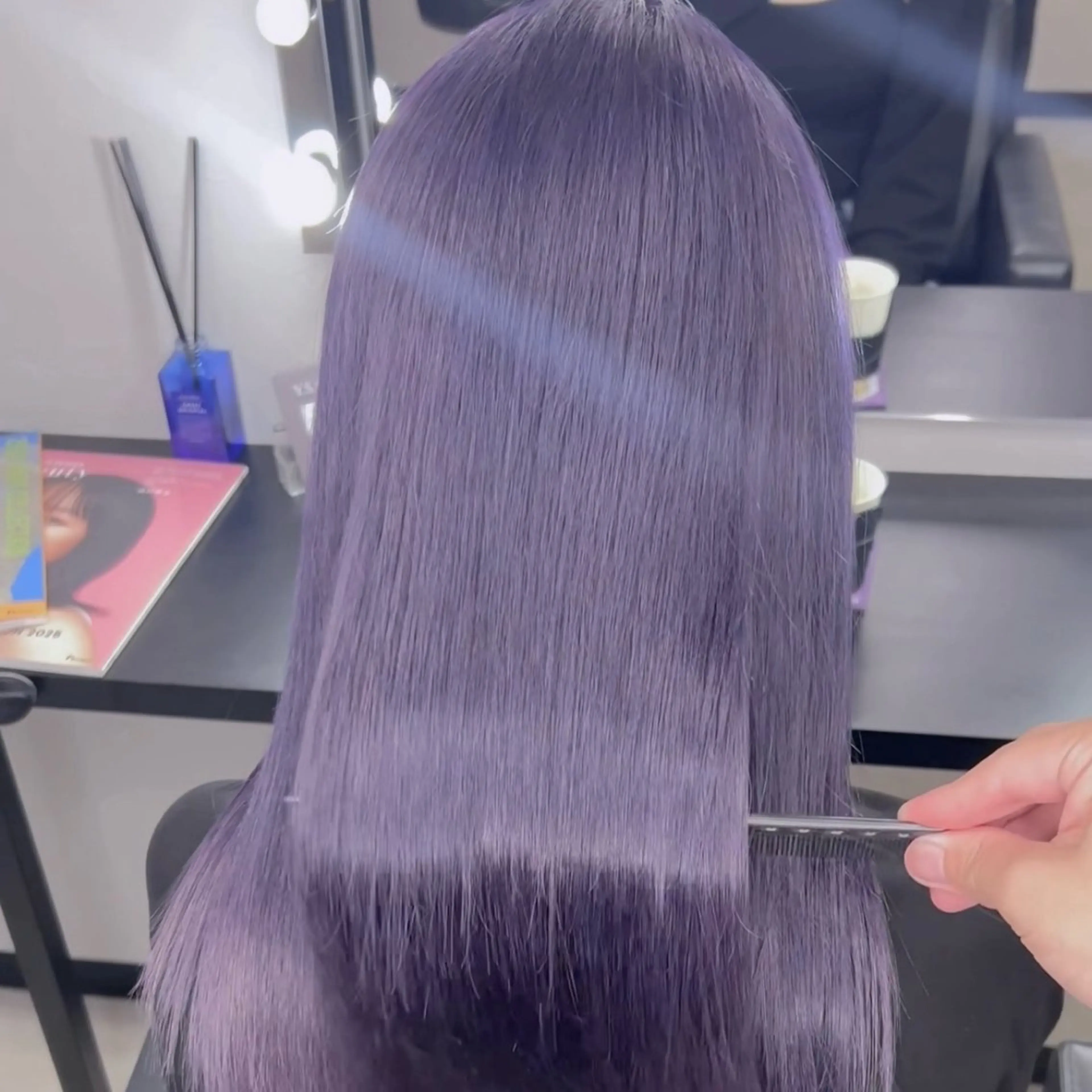 カット+髪質改善カラー+最上級トリートメントの写真