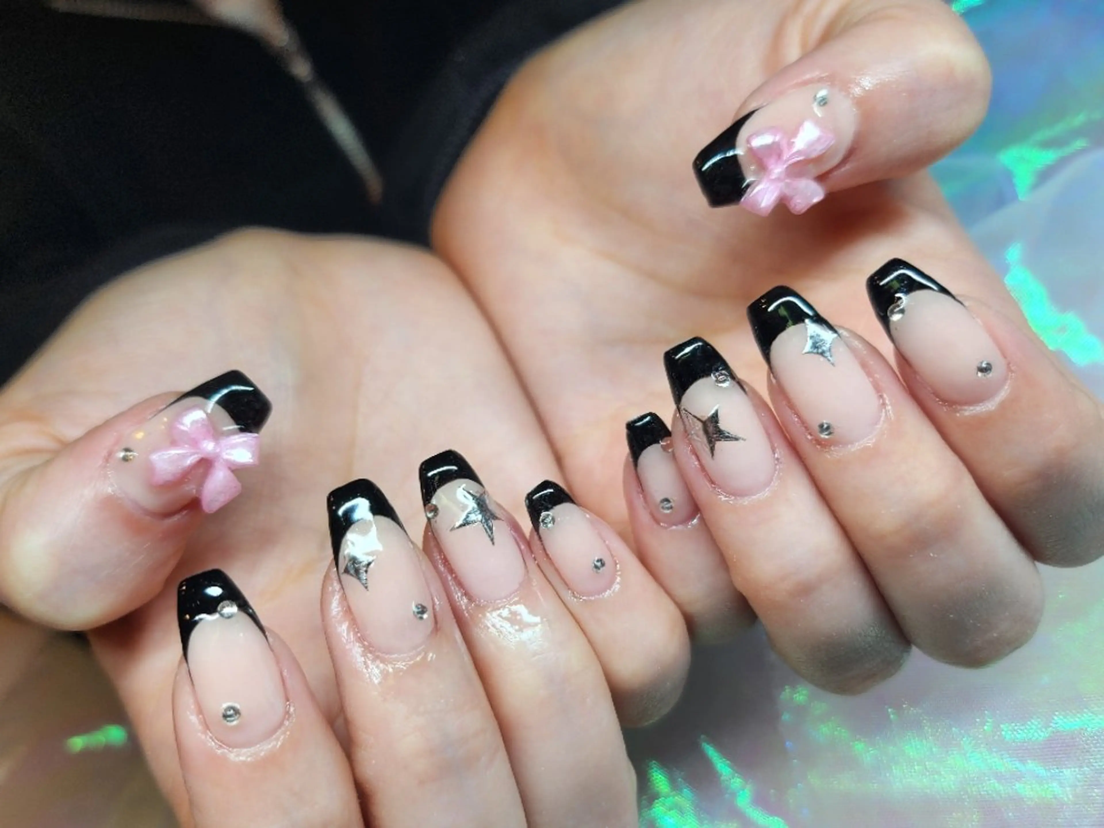 ネイル ハンドネイル 💜bora .のネイルデザイン