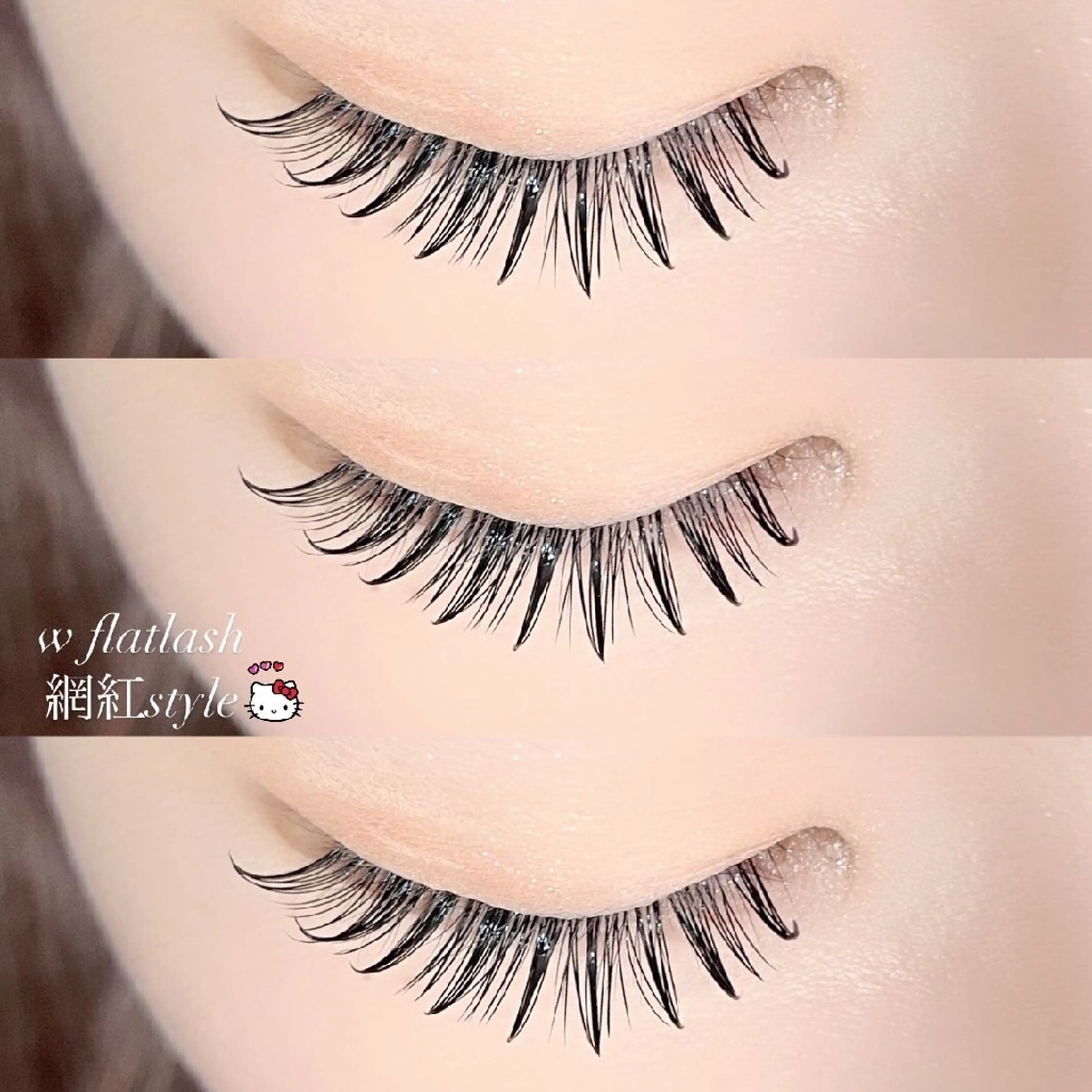 【ご新規様限定】ダブルフラットラッシュ60束💫（シングルラッシュラッシュ120本相当）の写真