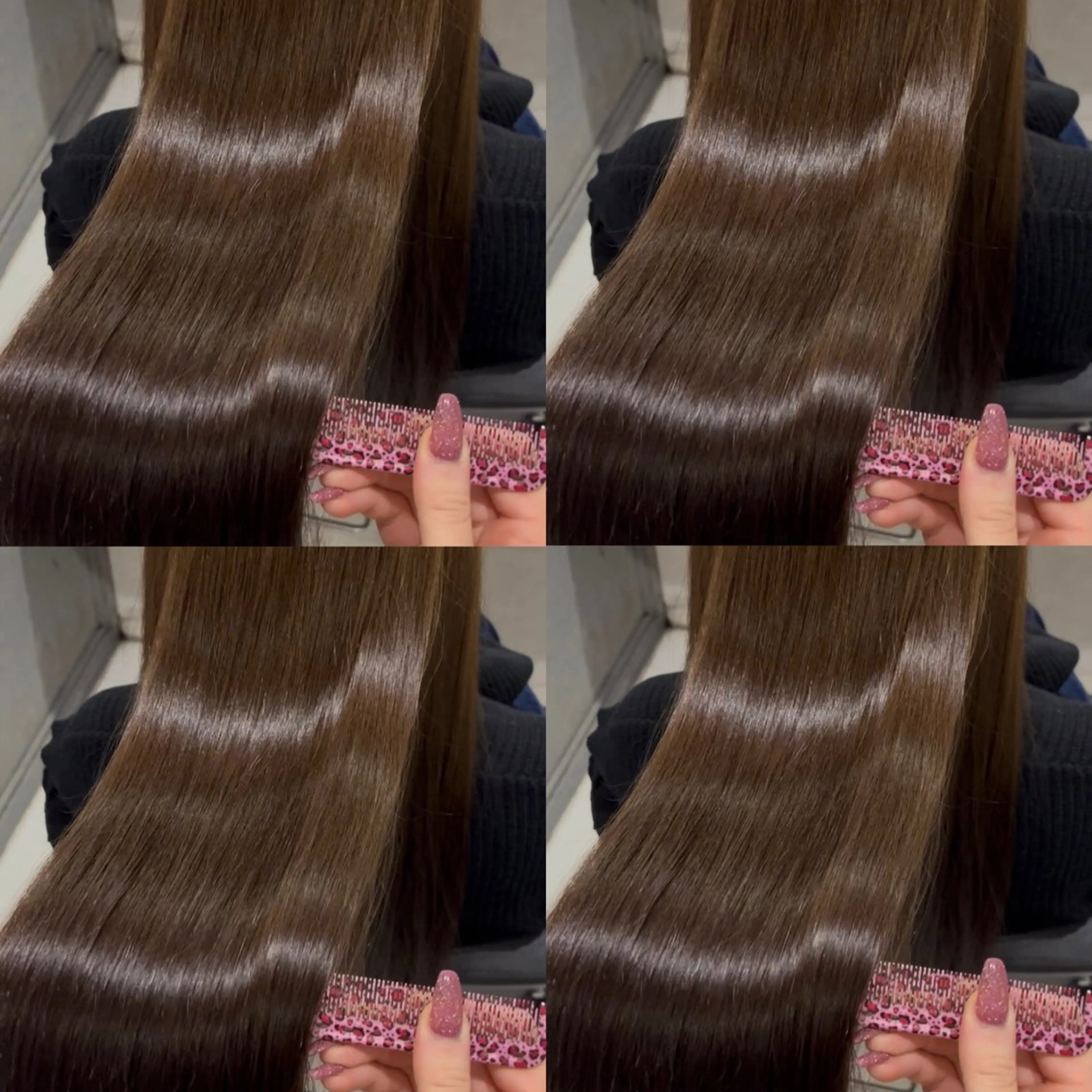 ロング カラー ヘアカラー トリートメント 🦋エクステ/透明感 /艶髪🦋REISAのヘアスタイル