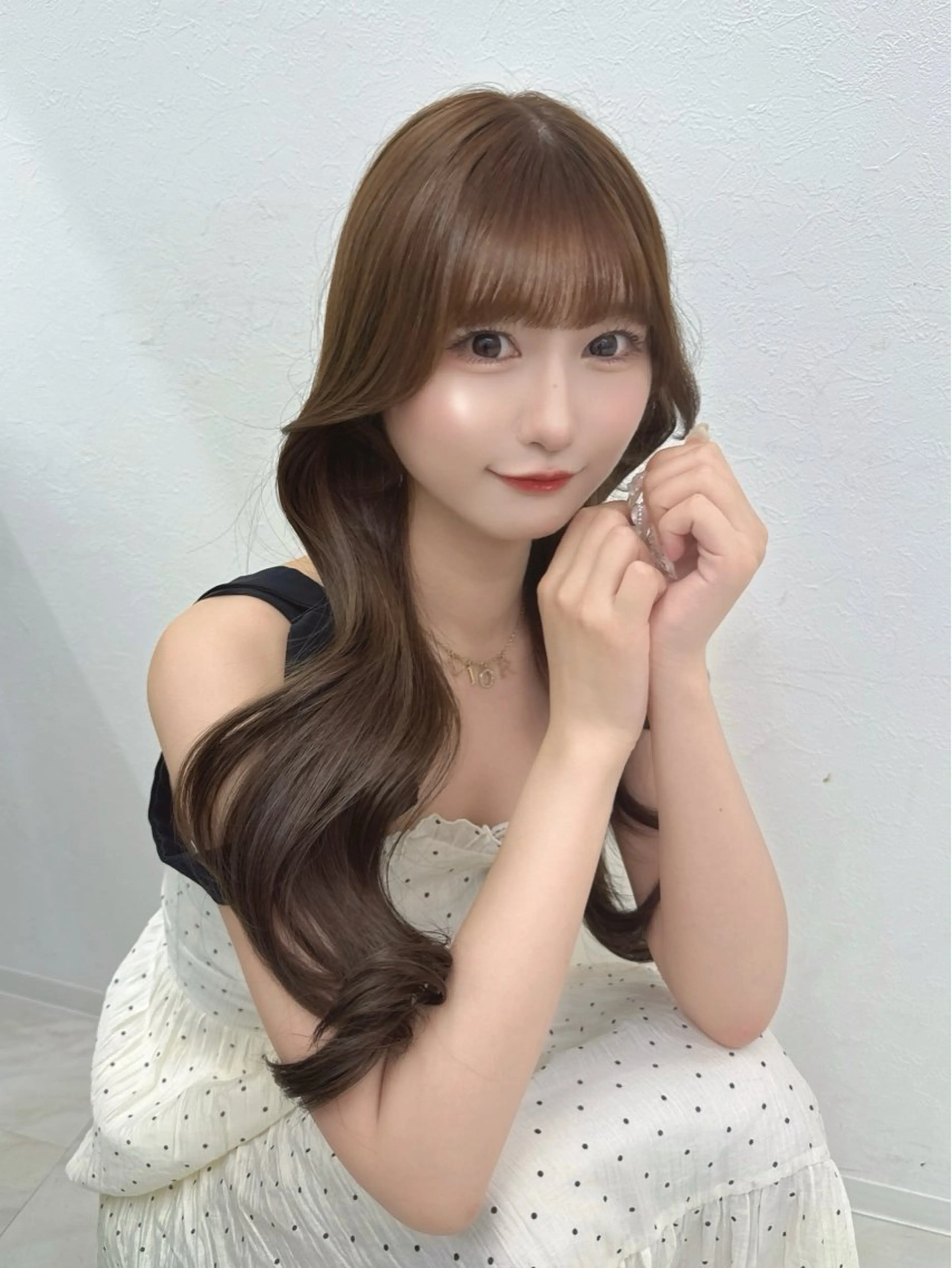 透明感抜群🩵艶カラー➕トリートメントの写真