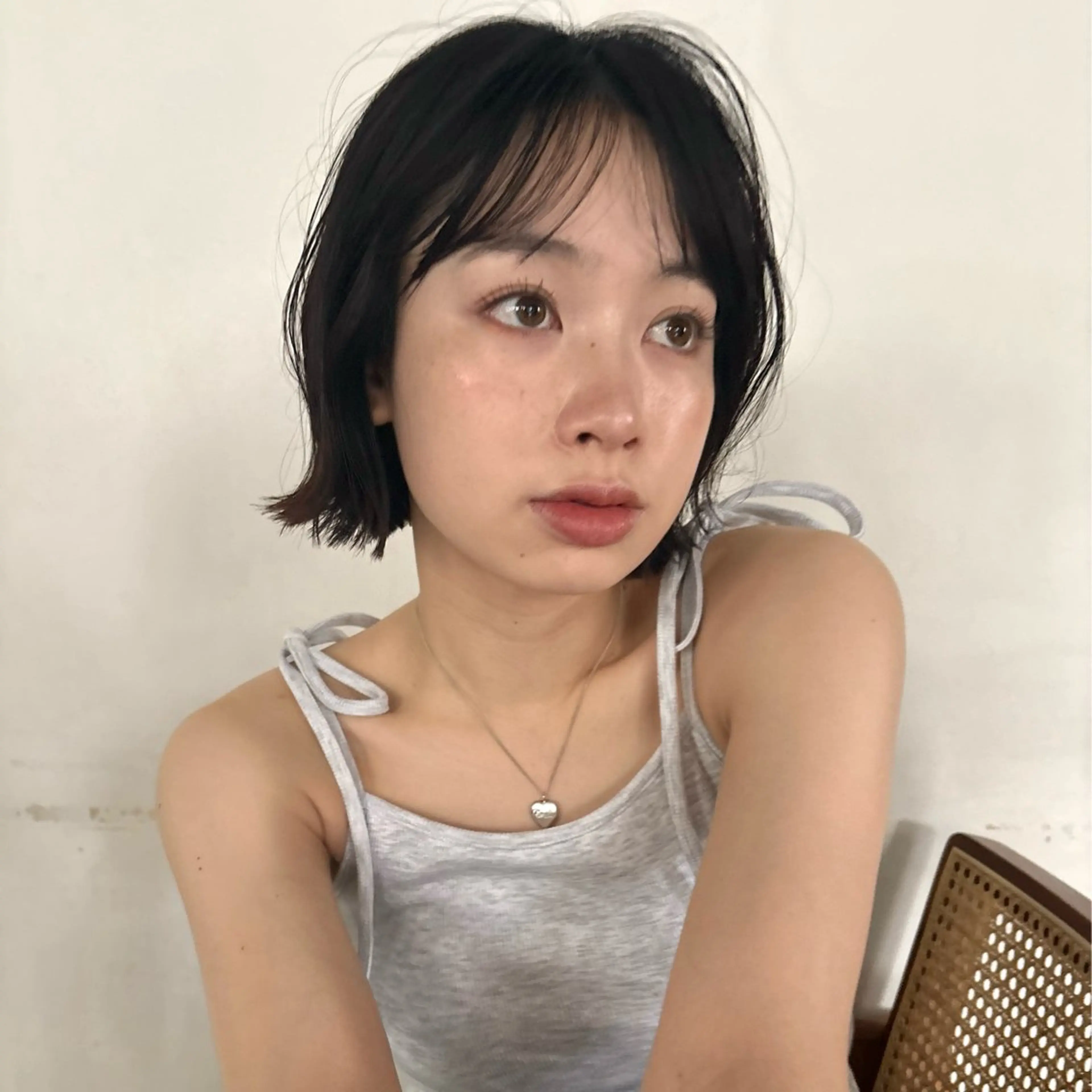 ミディアム カットモデル募集 nanami‪ ꪔ̤のヘアスタイル