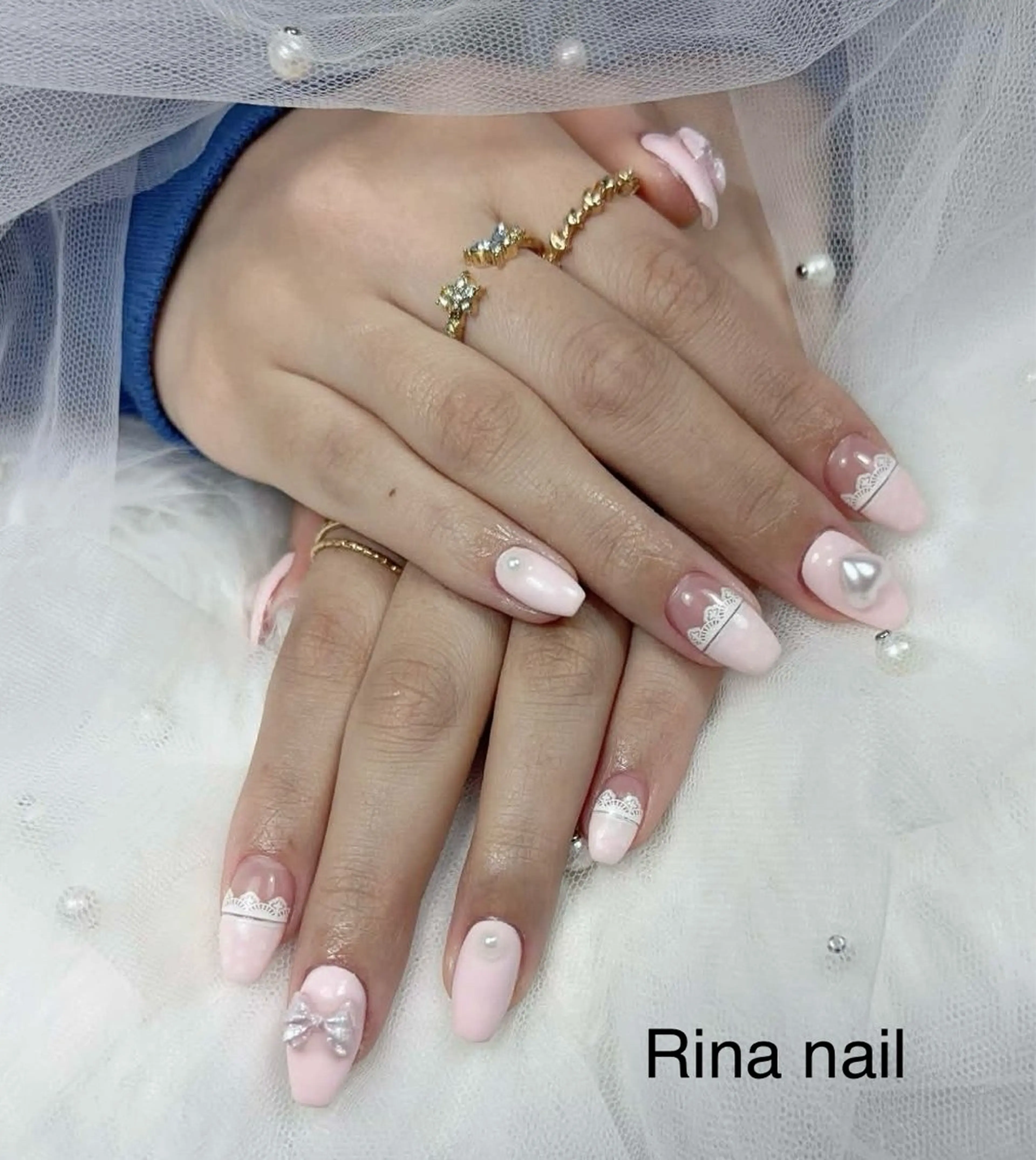 ネイル ハンドネイル リナネイルサロン 松戸八柱所属・リナ ネイルサロンのネイルデザイン