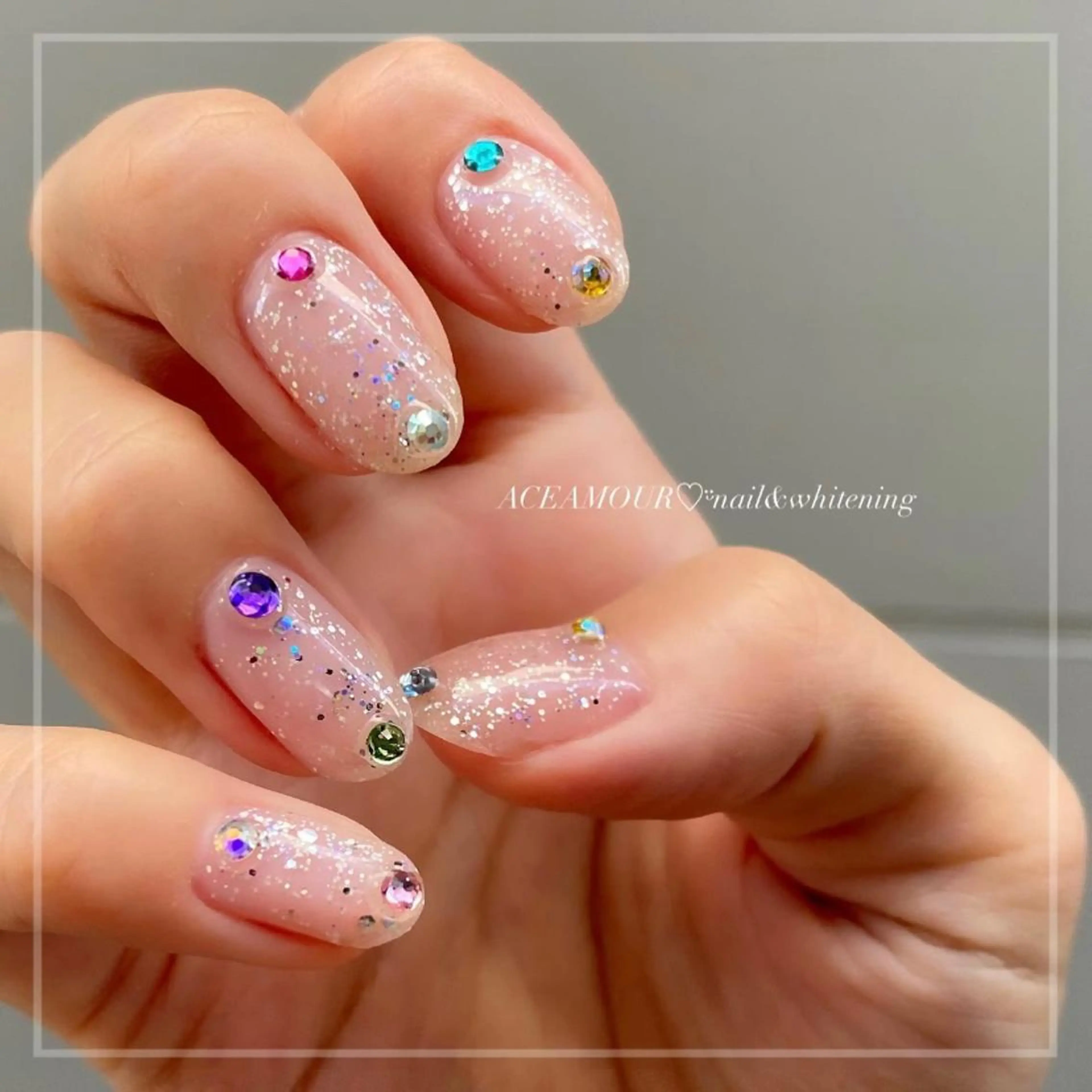 ネイル ネイル/耳つぼ /新ホワイトニングのネイルデザイン