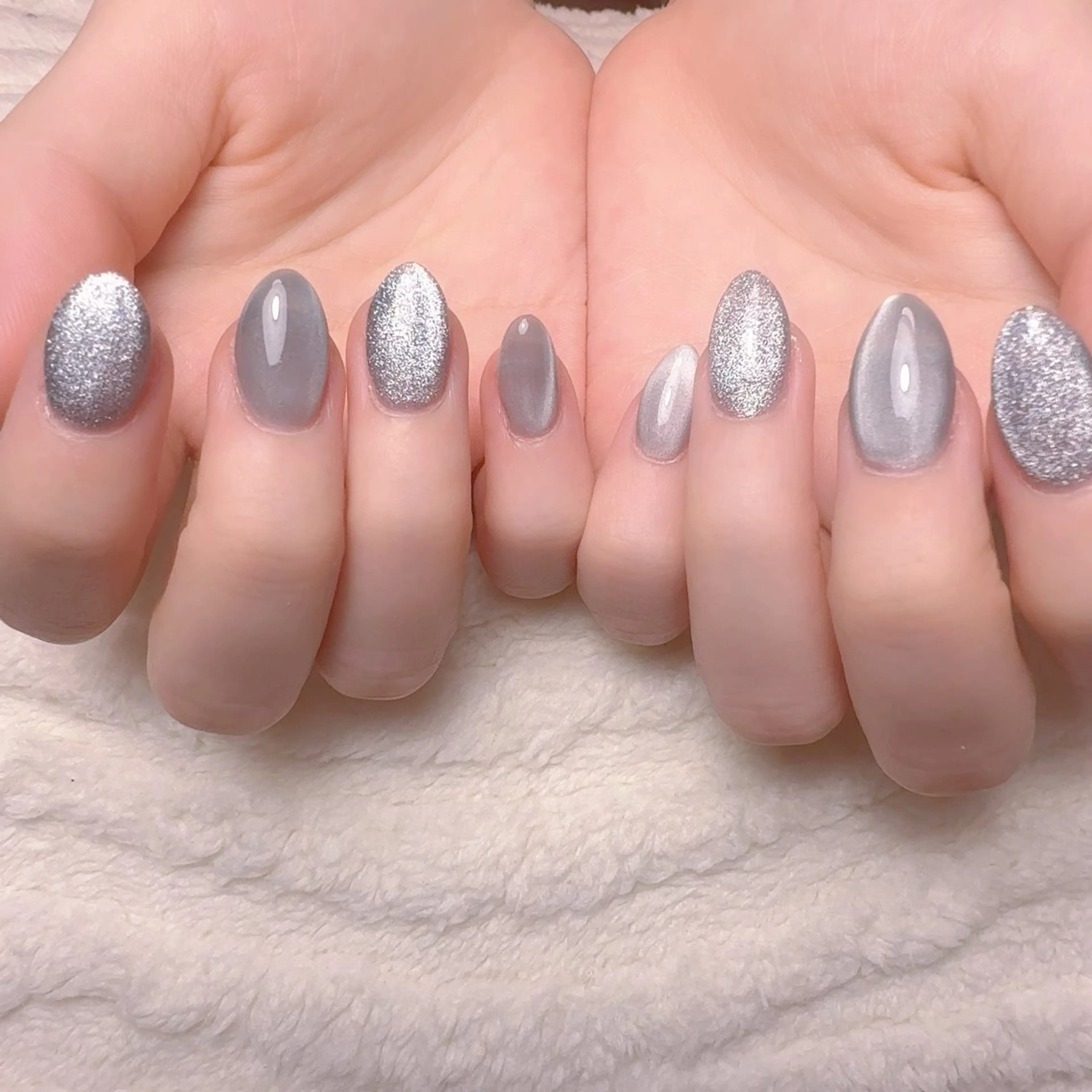 ネイル マグネットネイル cat‘s nail🐈‍⬛のネイルデザイン