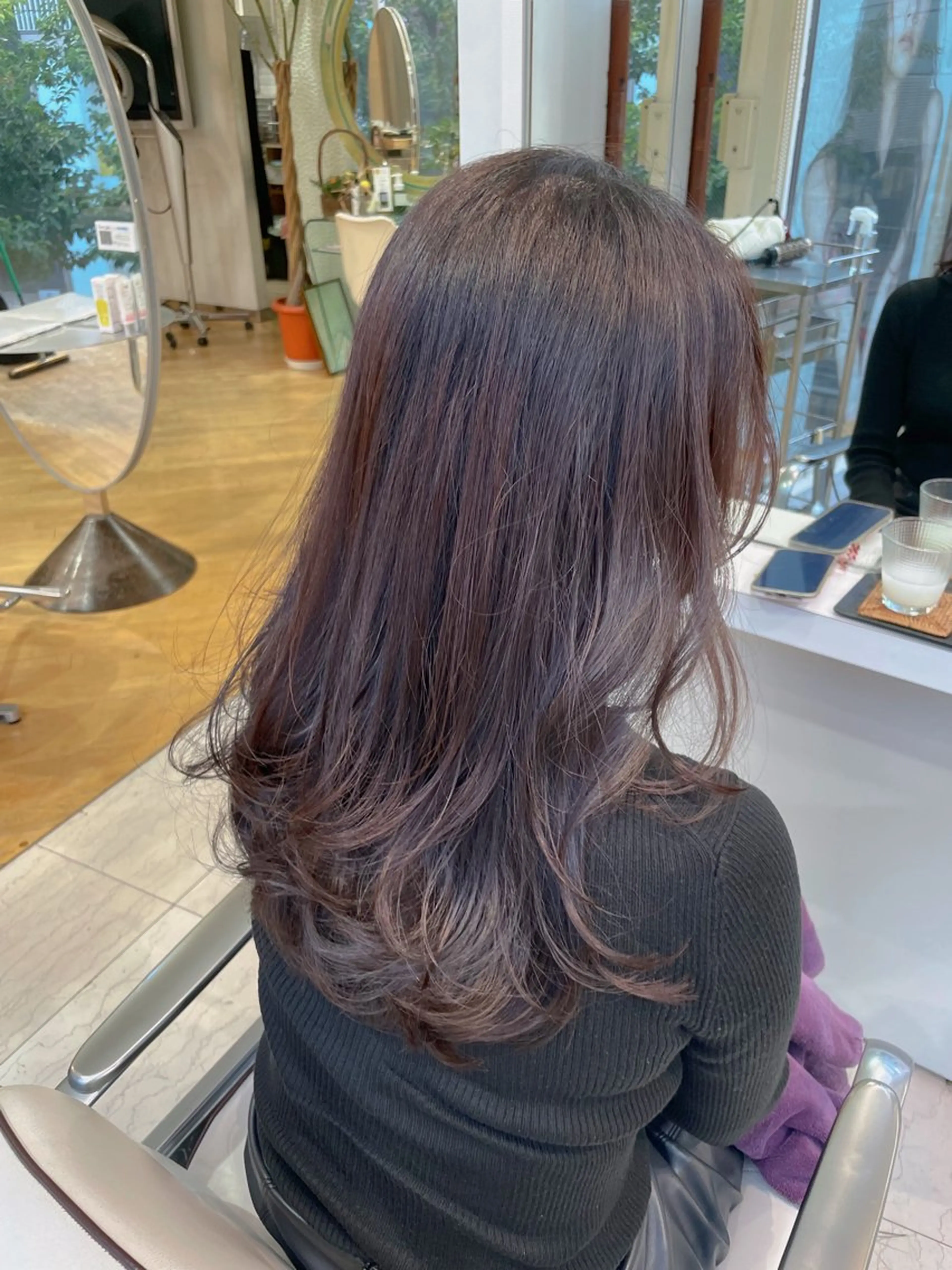 ミディアム カラー Of hair Jiyugaoka所属・青木 あおいのヘアスタイル