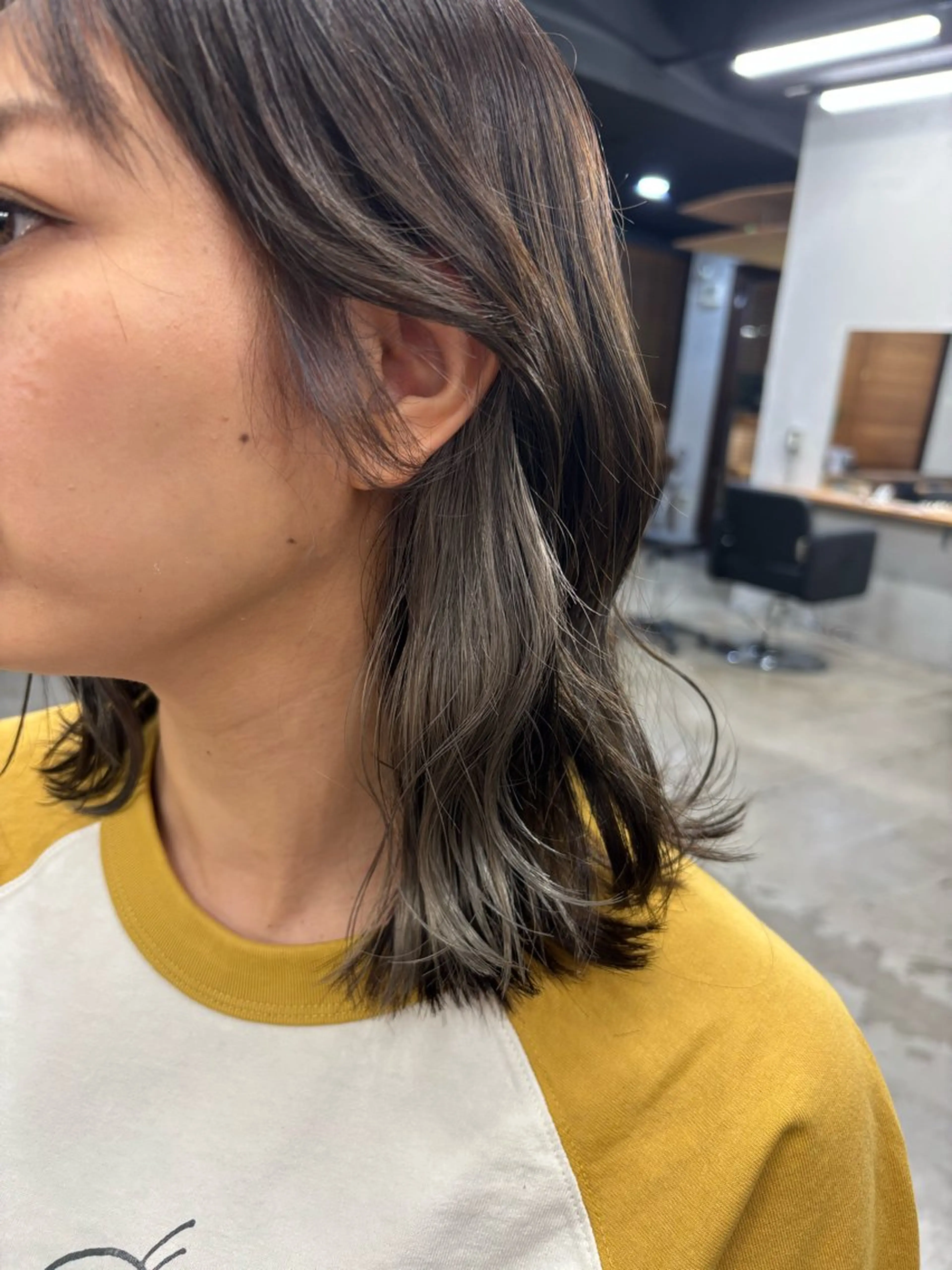 ミディアム カラー カット ヘアカラー mono / Manatoのヘアスタイル