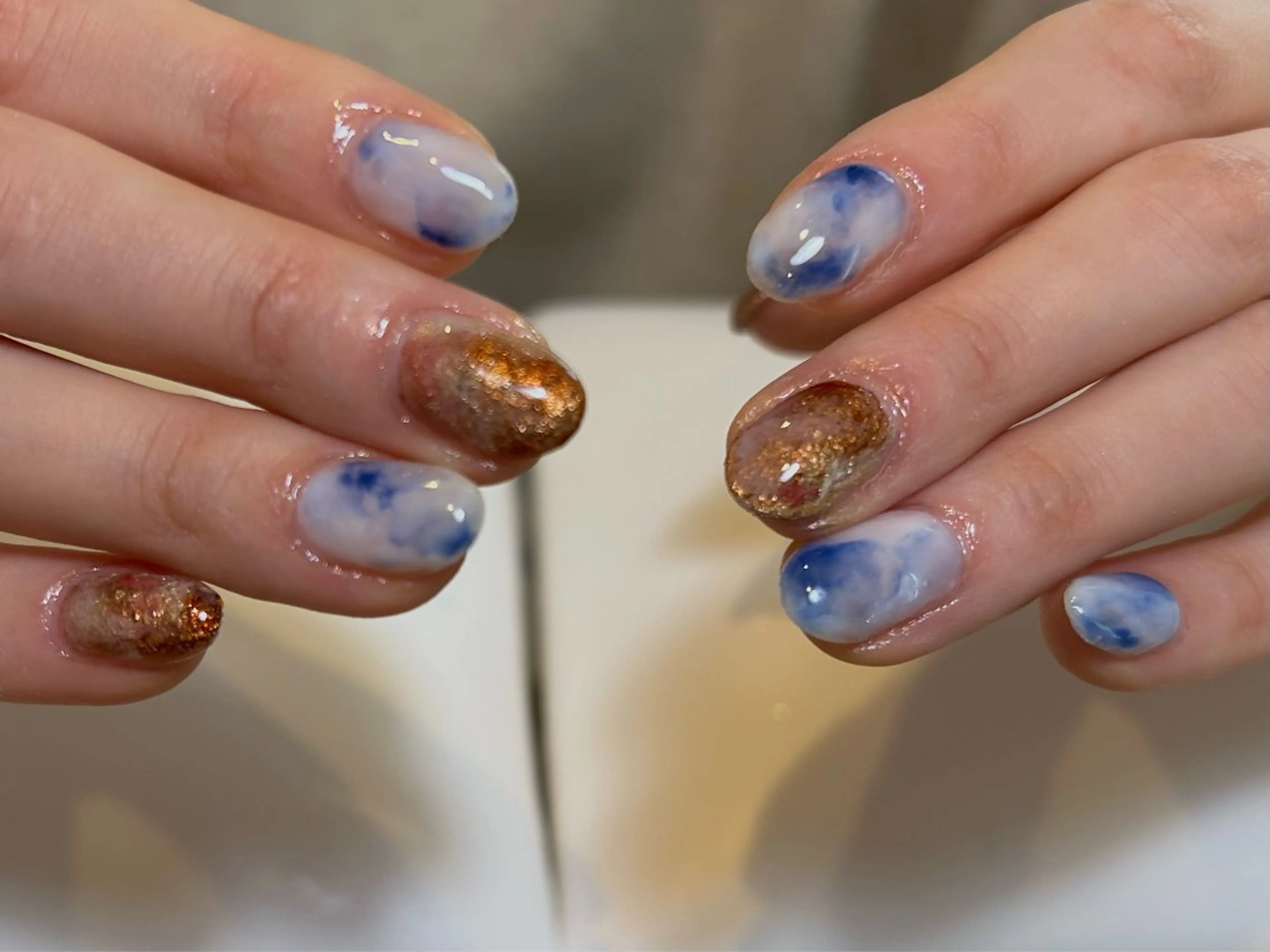 ネイル ハンドネイル puff 八軒 パフハチケンのネイルデザイン