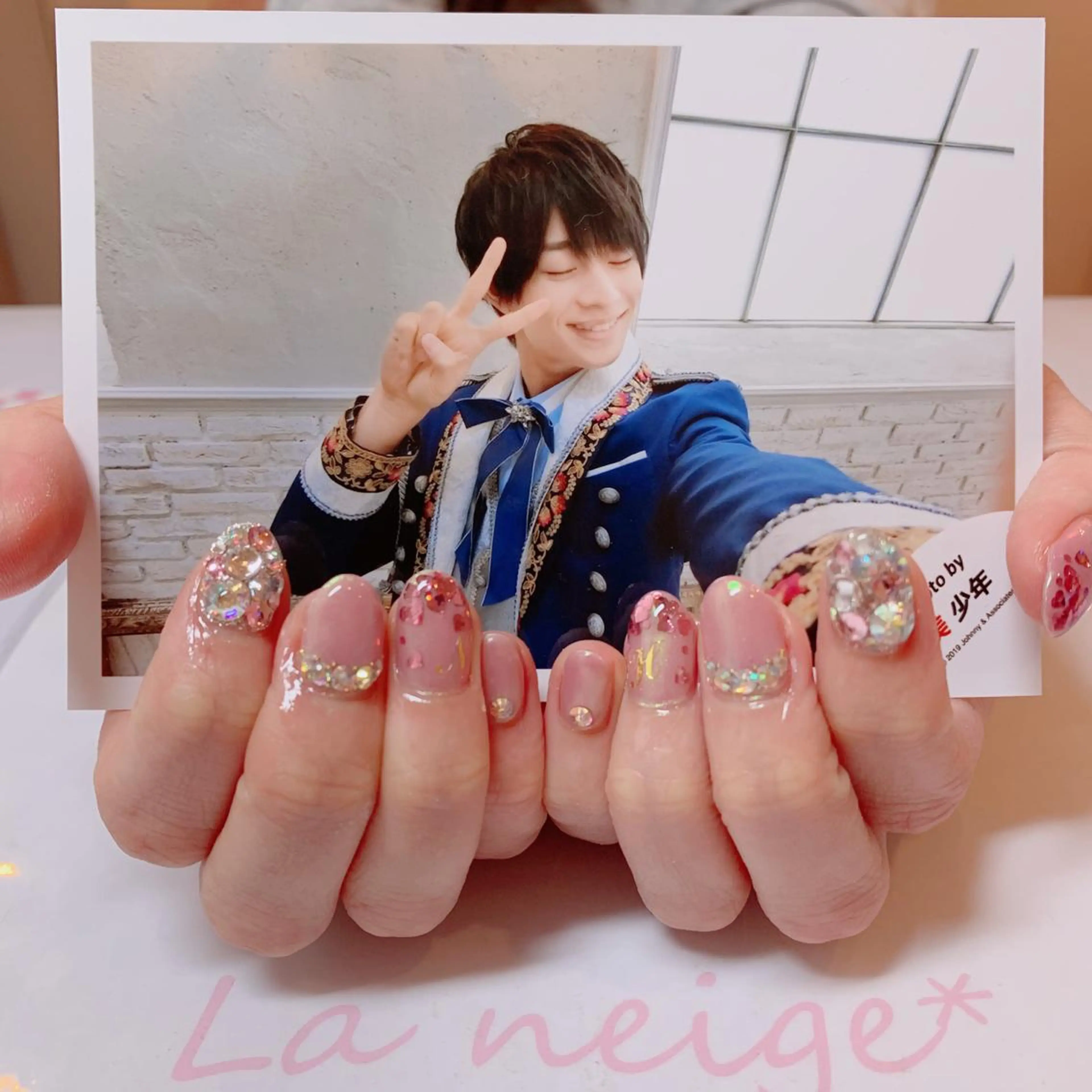 ネイル La neige* yuki 🥯🍑のネイルデザイン