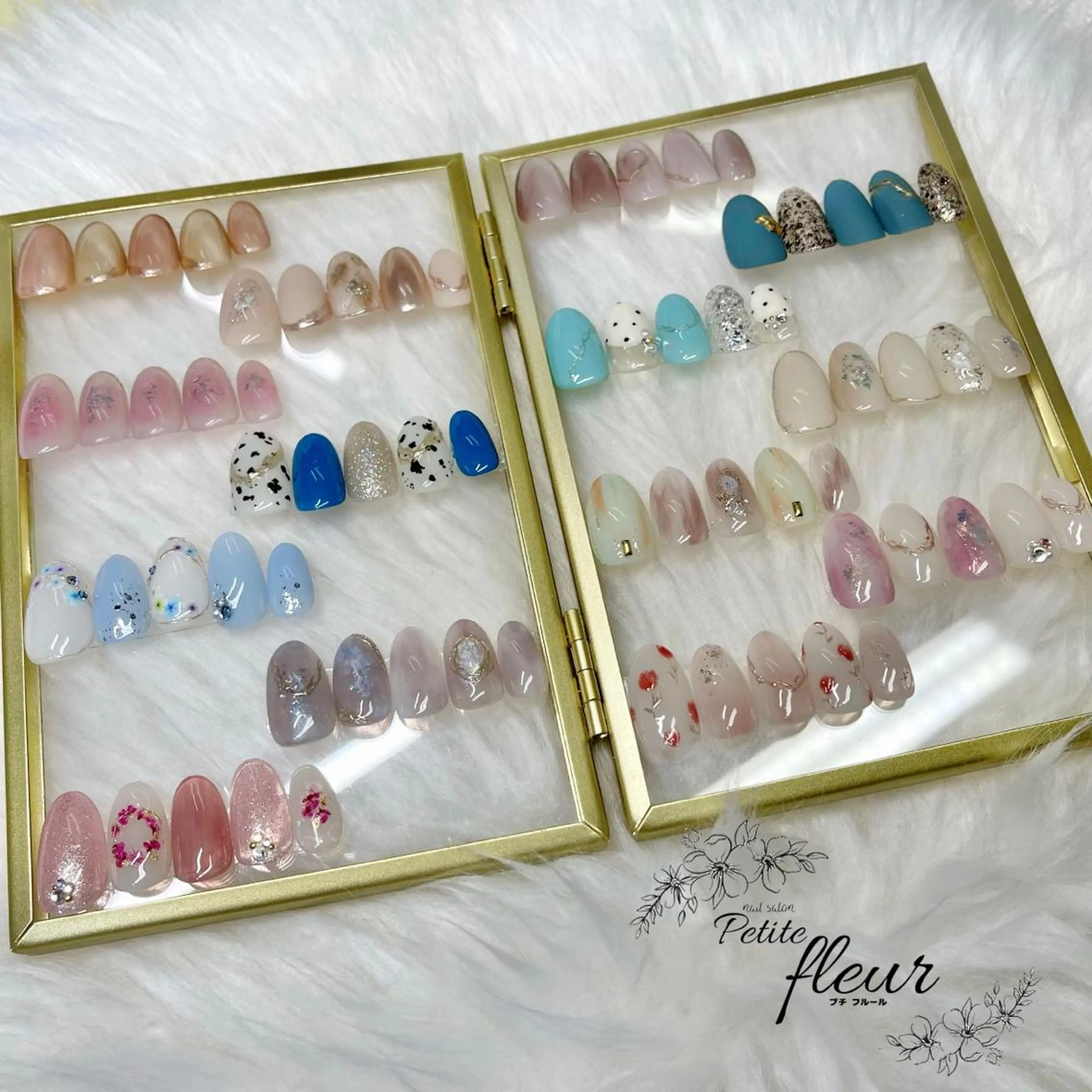 ネイル フットネイル ❁⃘*。Petite fleur❁⃘*りさのネイルデザイン