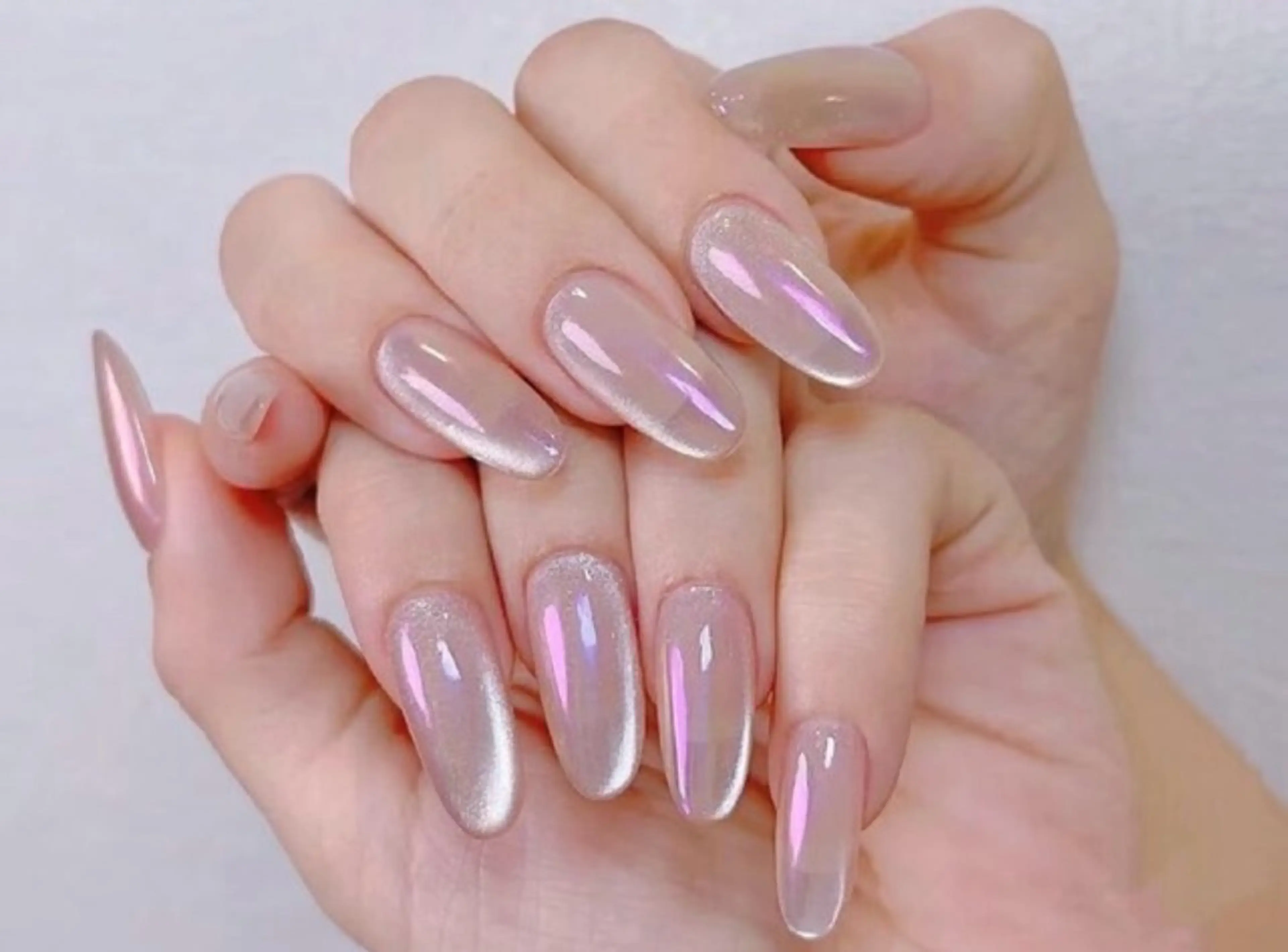 ネイル アートネイル チークネイル 長さ出し フットネイル ジェルネイル ラッキーネイルサロン西川口東口店所属・山田 由奈のネイルデザイン