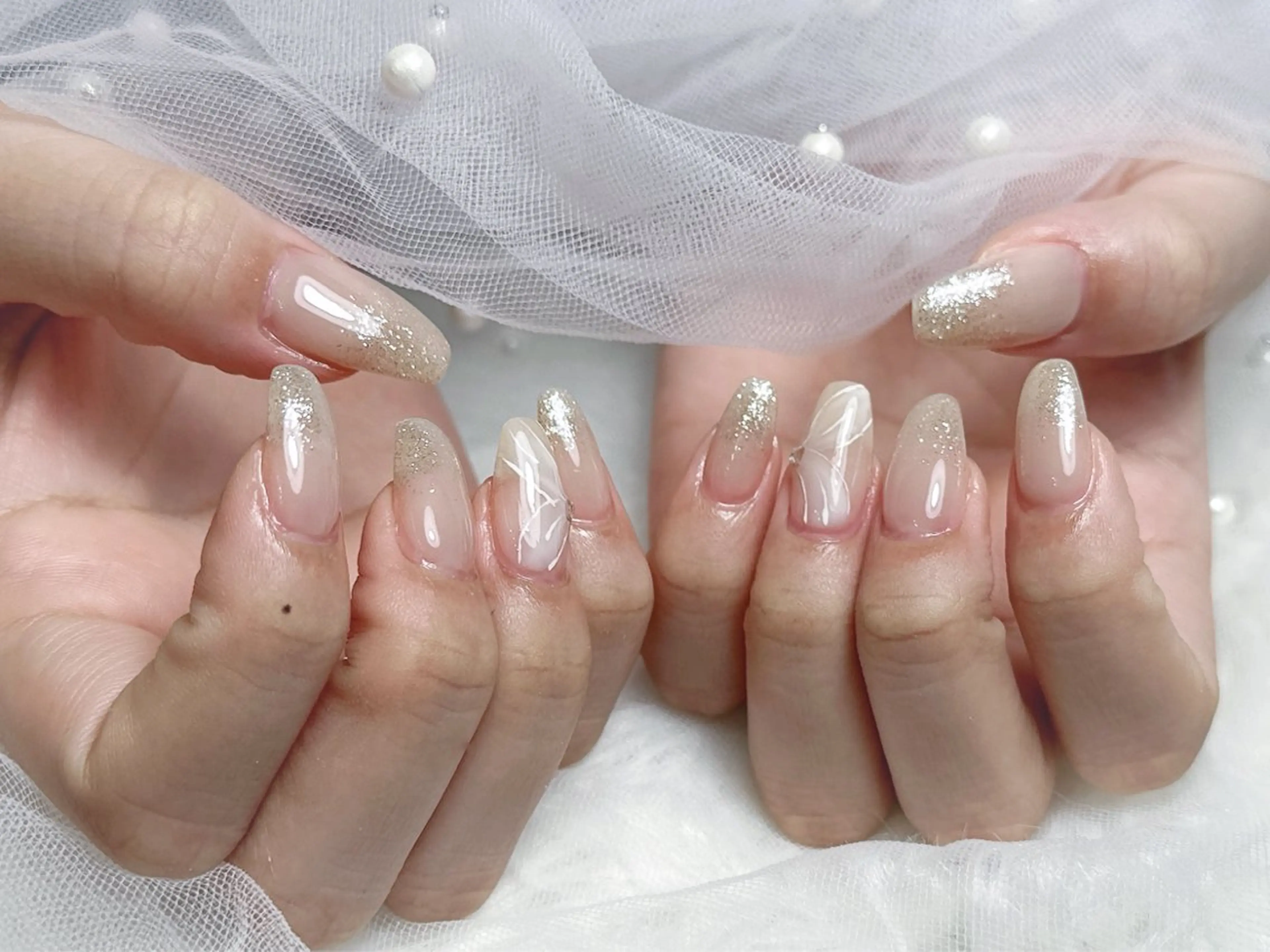 ネイル 【Eclat ｴｸﾗ】nail＆beauty所属・Eclat〔ｴｸﾗ〕 MOEKA𝜗𝜚*のネイルデザイン