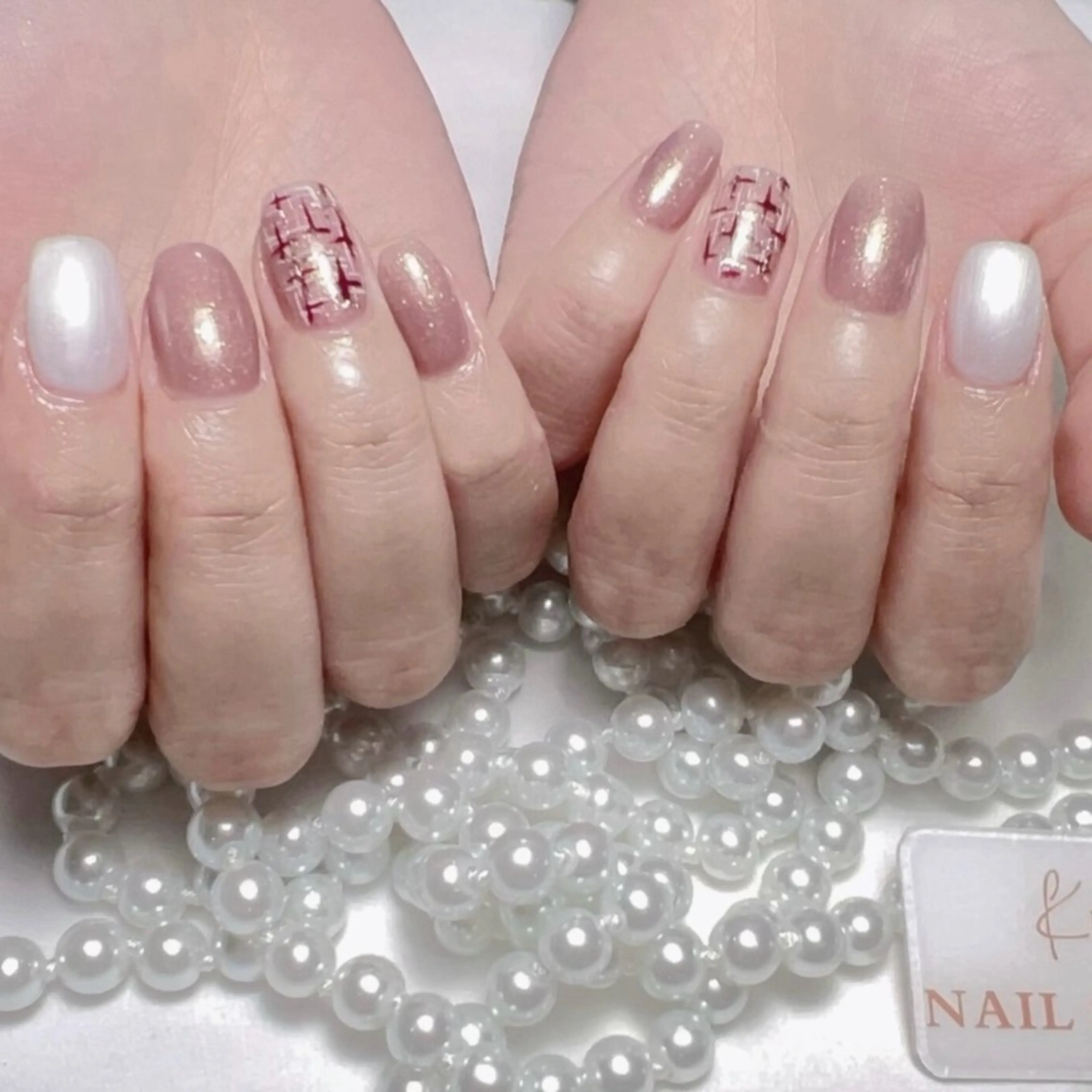 ネイル アートネイル フレンチネイル ジェルネイル グラデーション 韓国ネイル ハンドネイル ハンドケア さくら💮💮 【オフ無料】のネイルデザイン