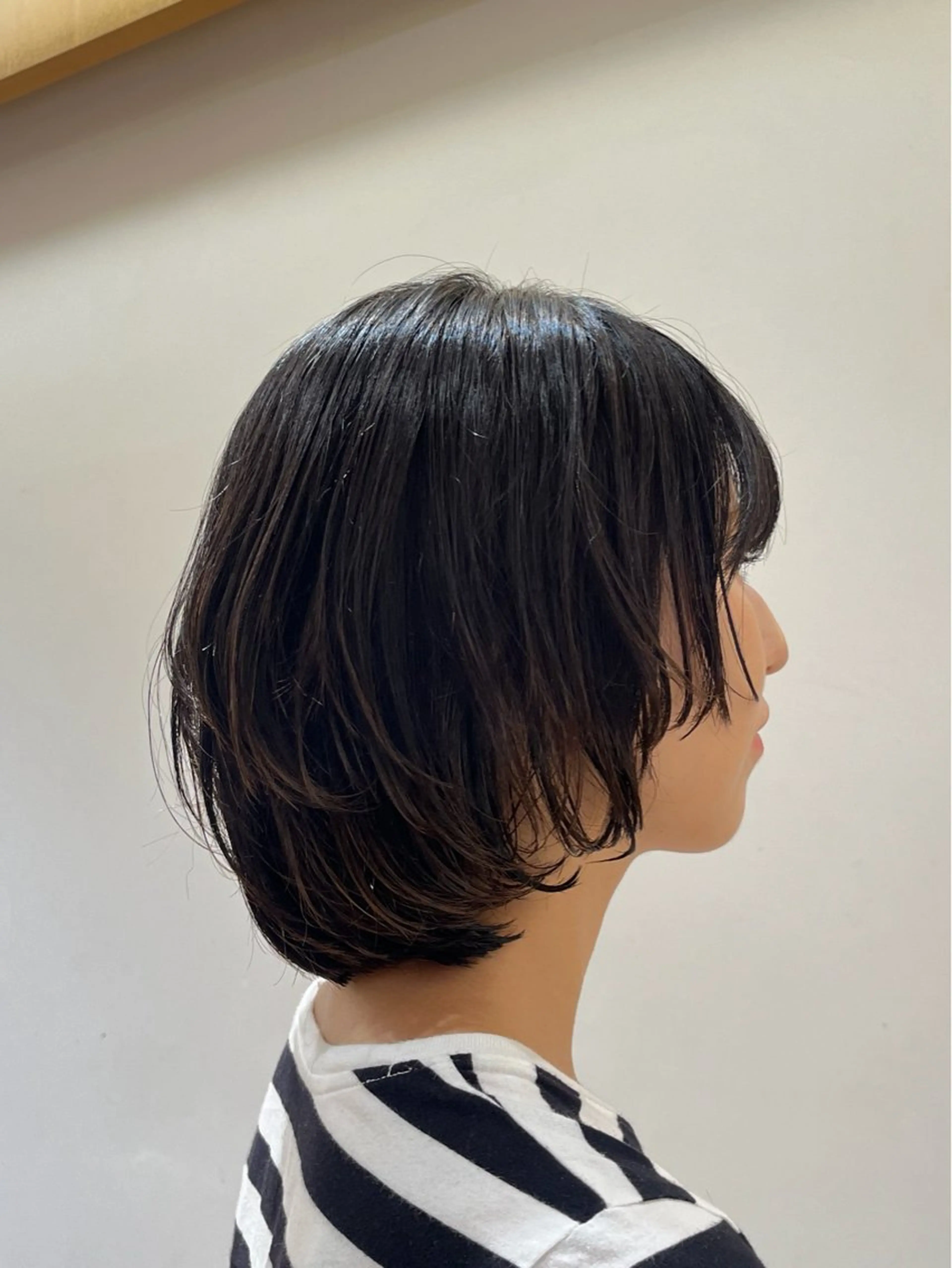 ゆる巻きパーマ🤍カットも🉑の写真