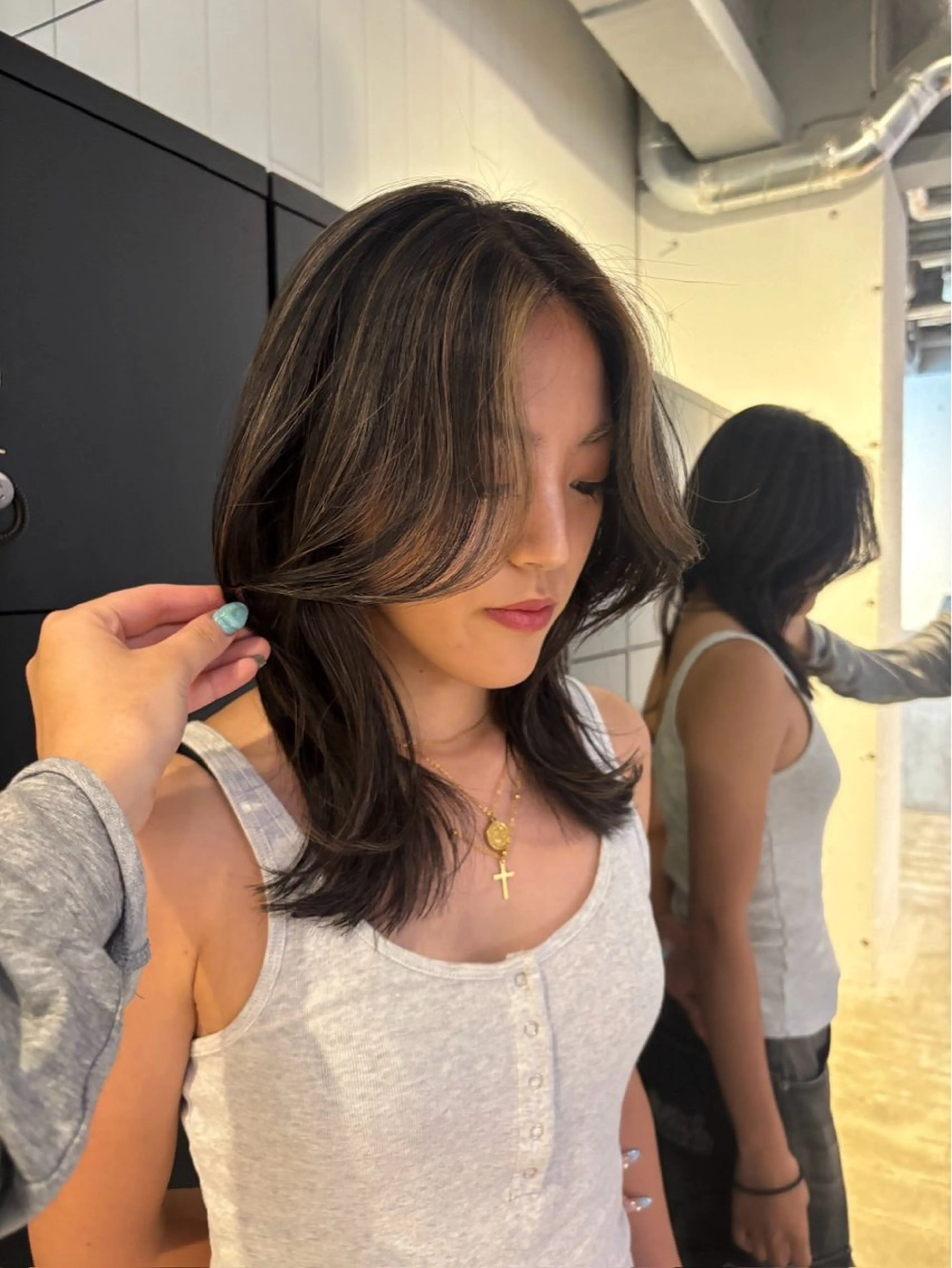 カラー パーマ/ハイライト 特化/yumeのヘアスタイル